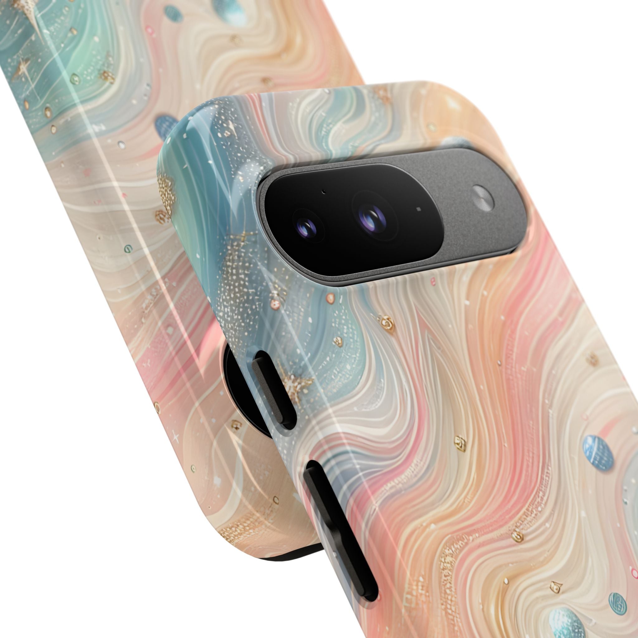 Celestial Waves Dance - Google Pixel Case