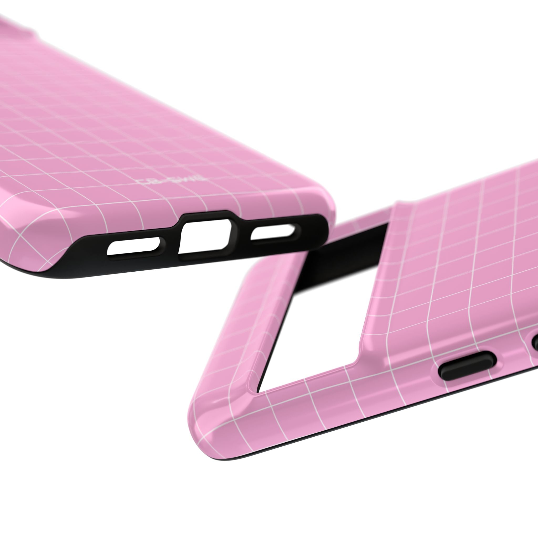 Pink Squares Align - Google Pixel Case