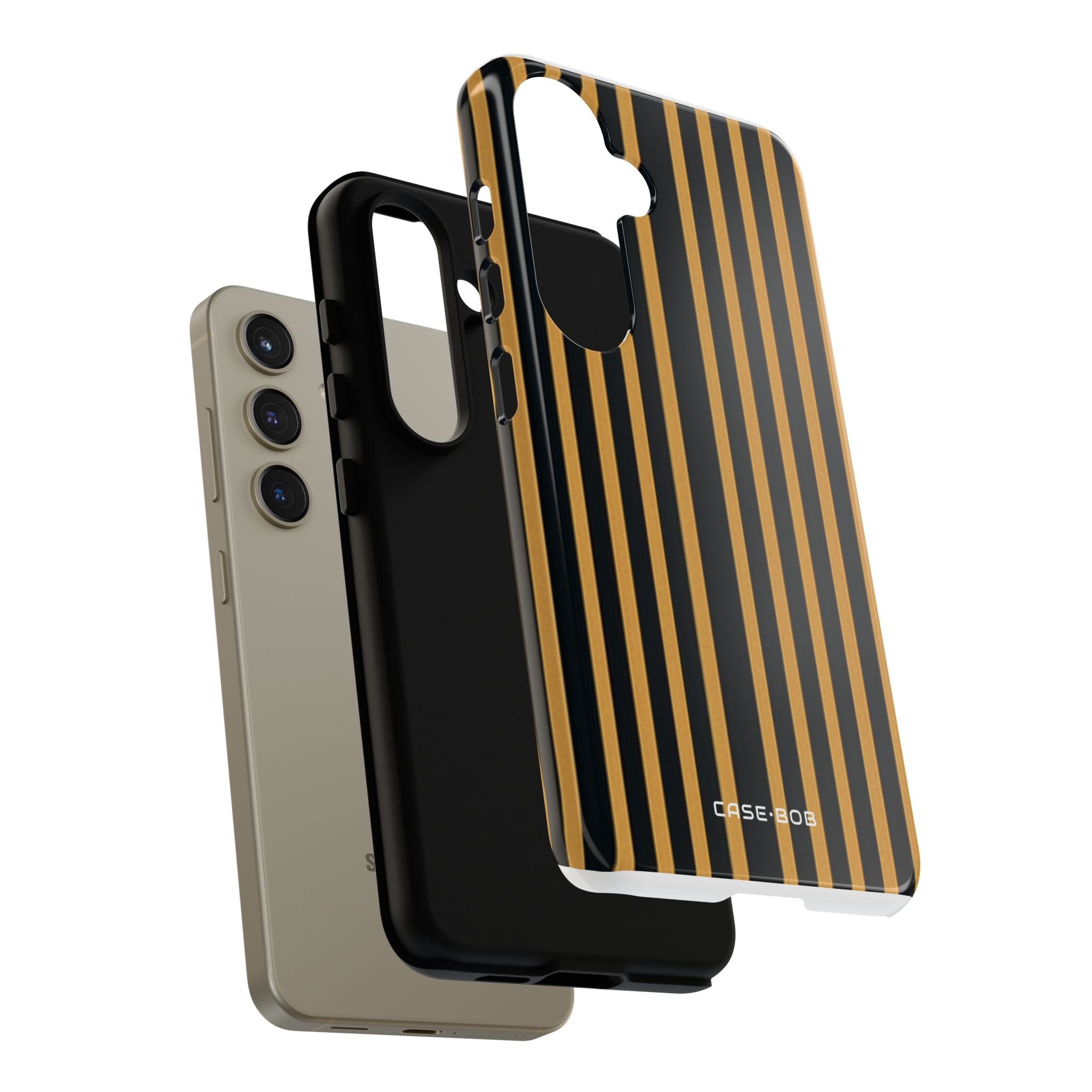 Golden Stripes Samsung S24 Case - Tough
