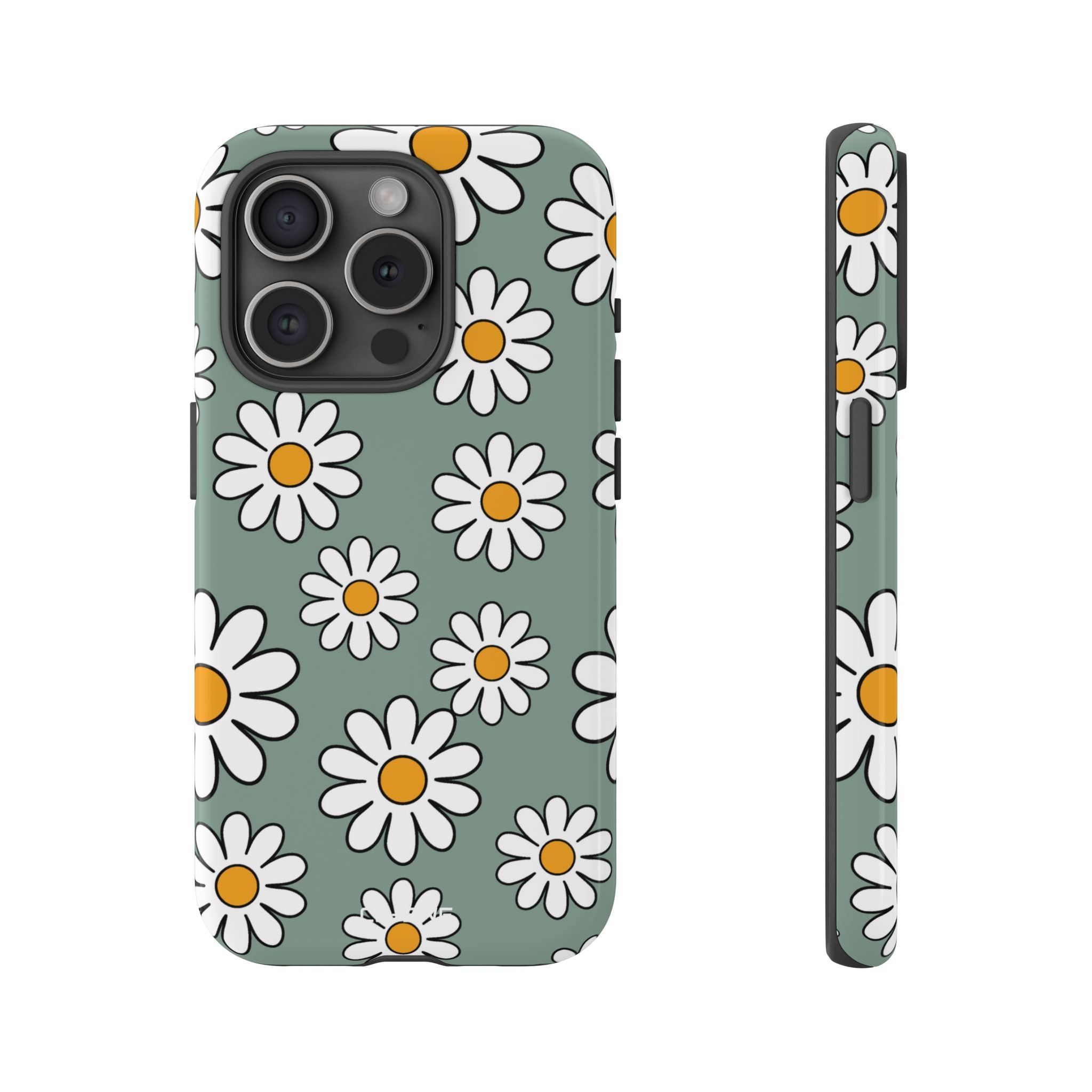 Daisies Dance Playfully - iPhone Case