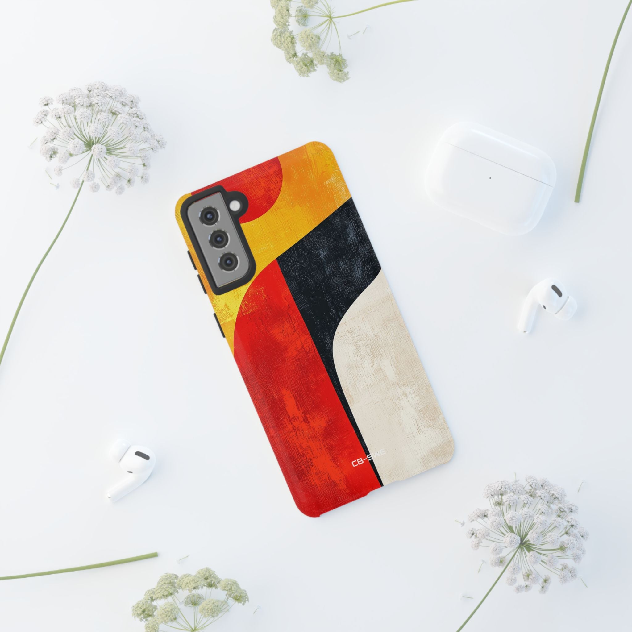 Vibrant Flowing Shapes - Samsung Case