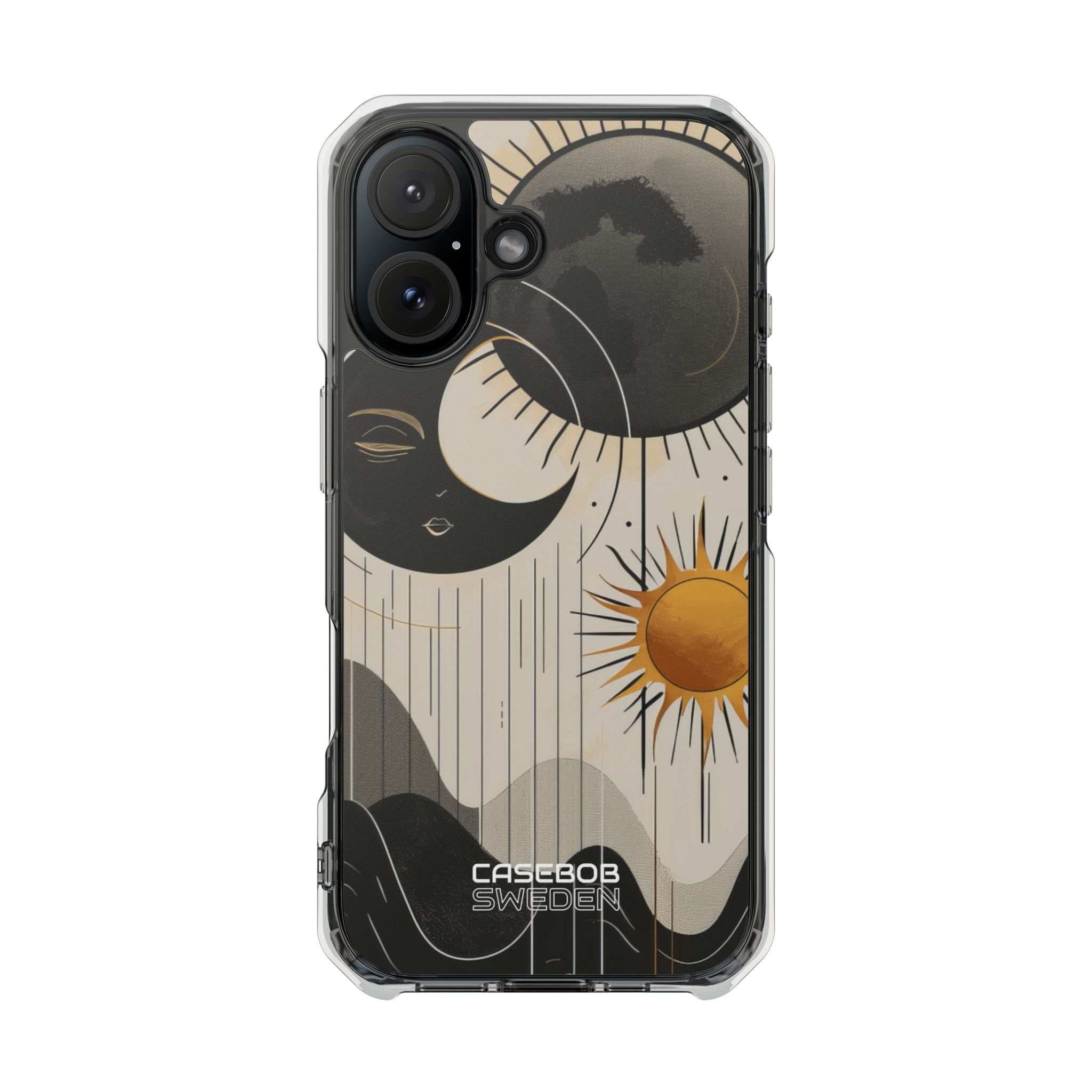 Moon Sun Harmony iPhone 16 - Impact Clear+