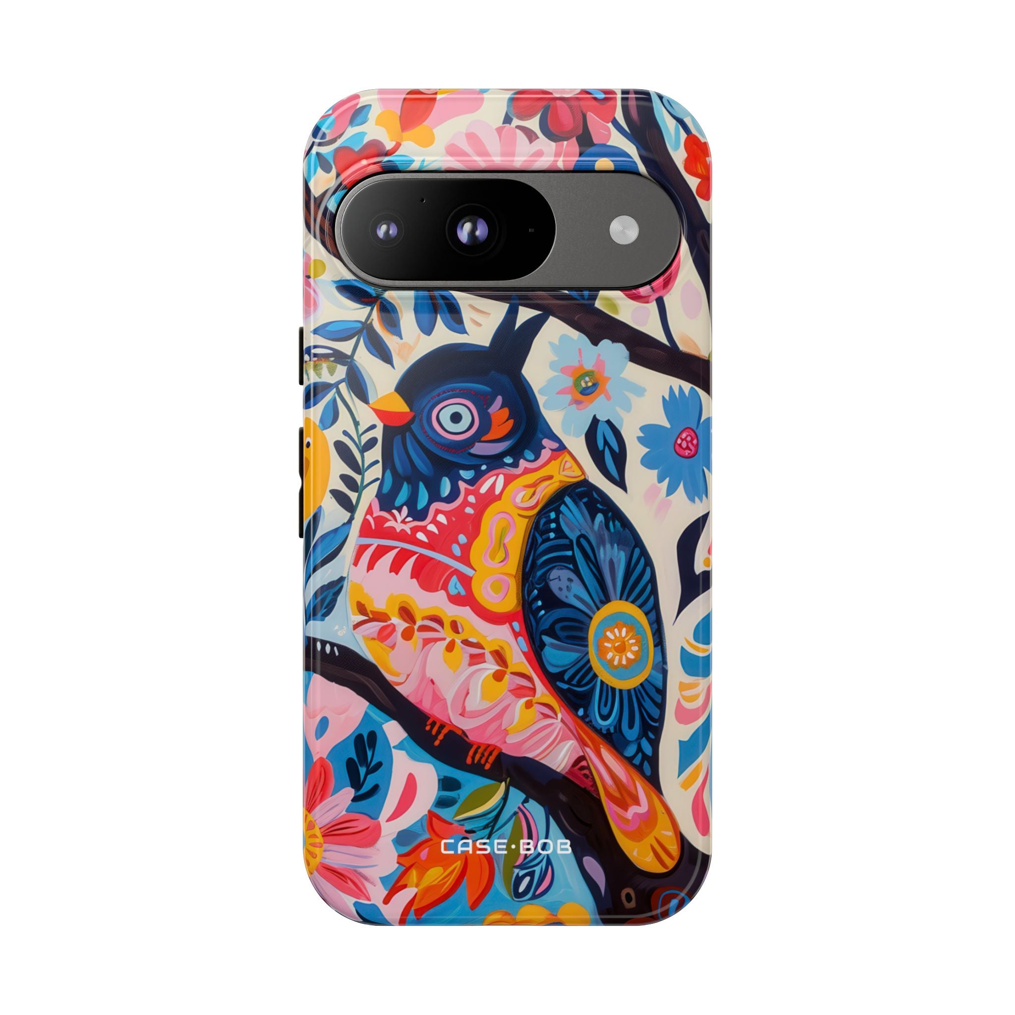 Owl Bloom Google Pixel 9 Case - Tough