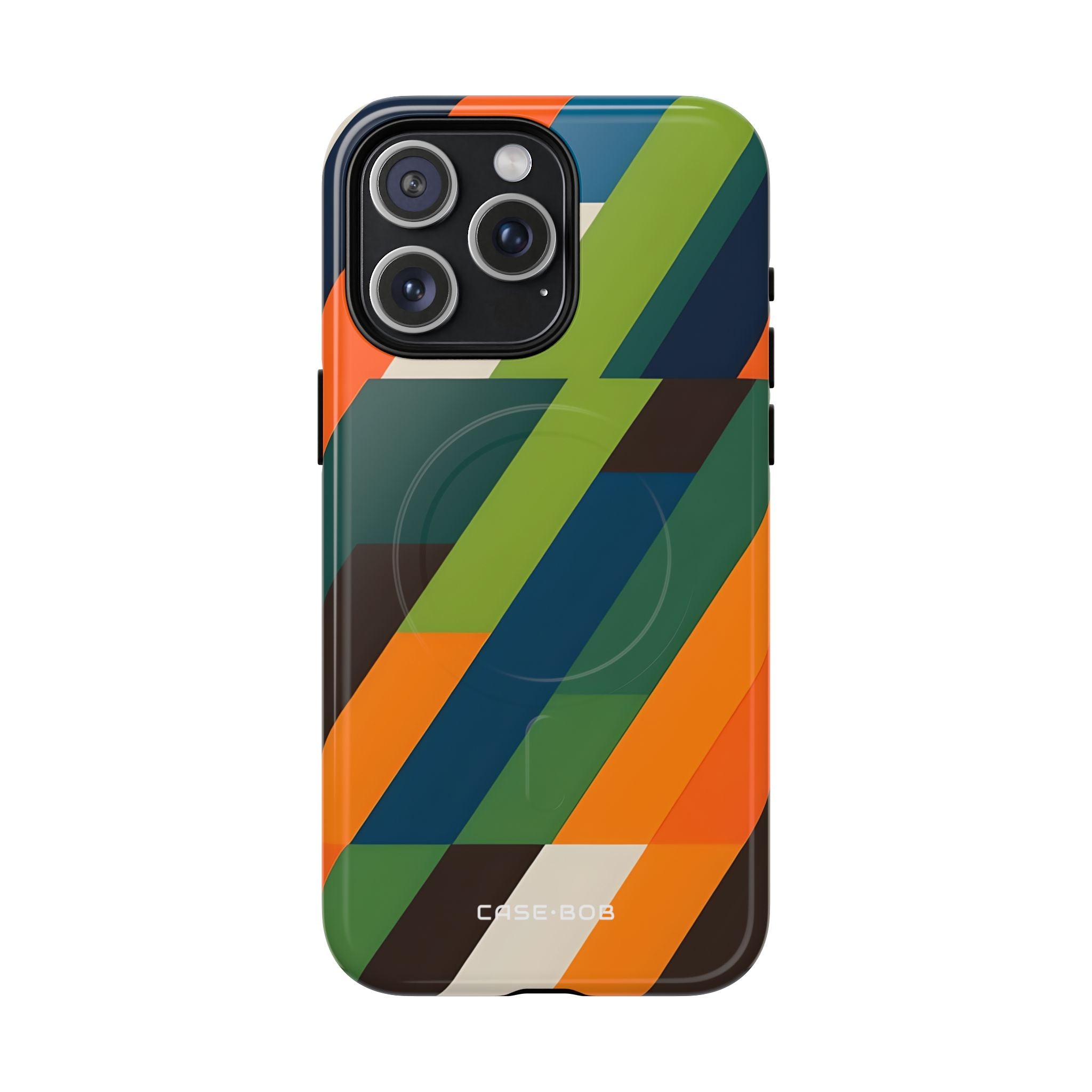 Diagonal Blaze iPhone 15 Pro Max Case - Tough+