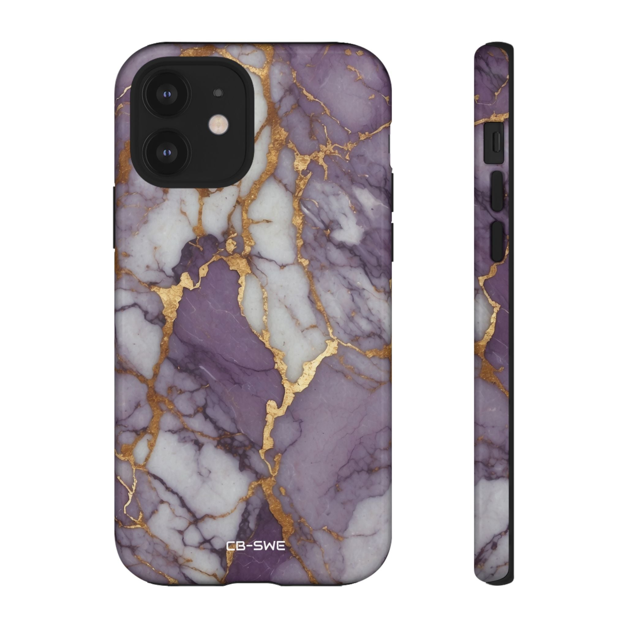 Lavender Veins Flow - iPhone Case