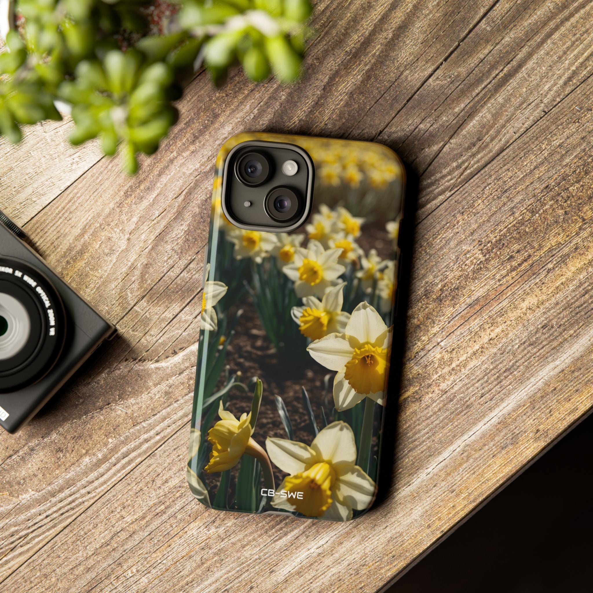 Golden Daffodils Bloom - iPhone Case