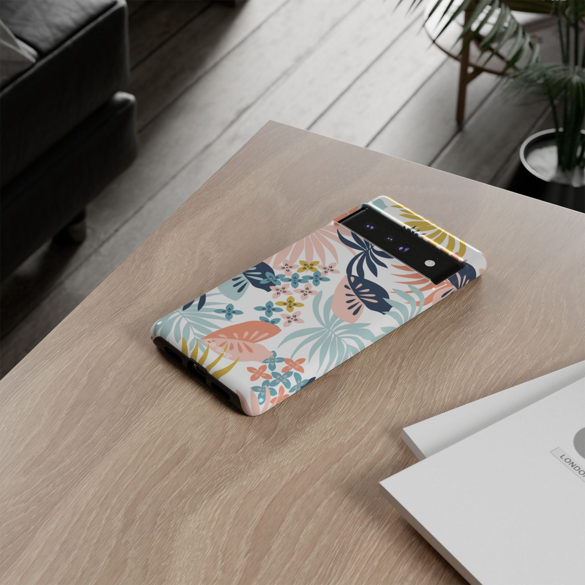 Tropical Foliage Blooms - Google Pixel Case
