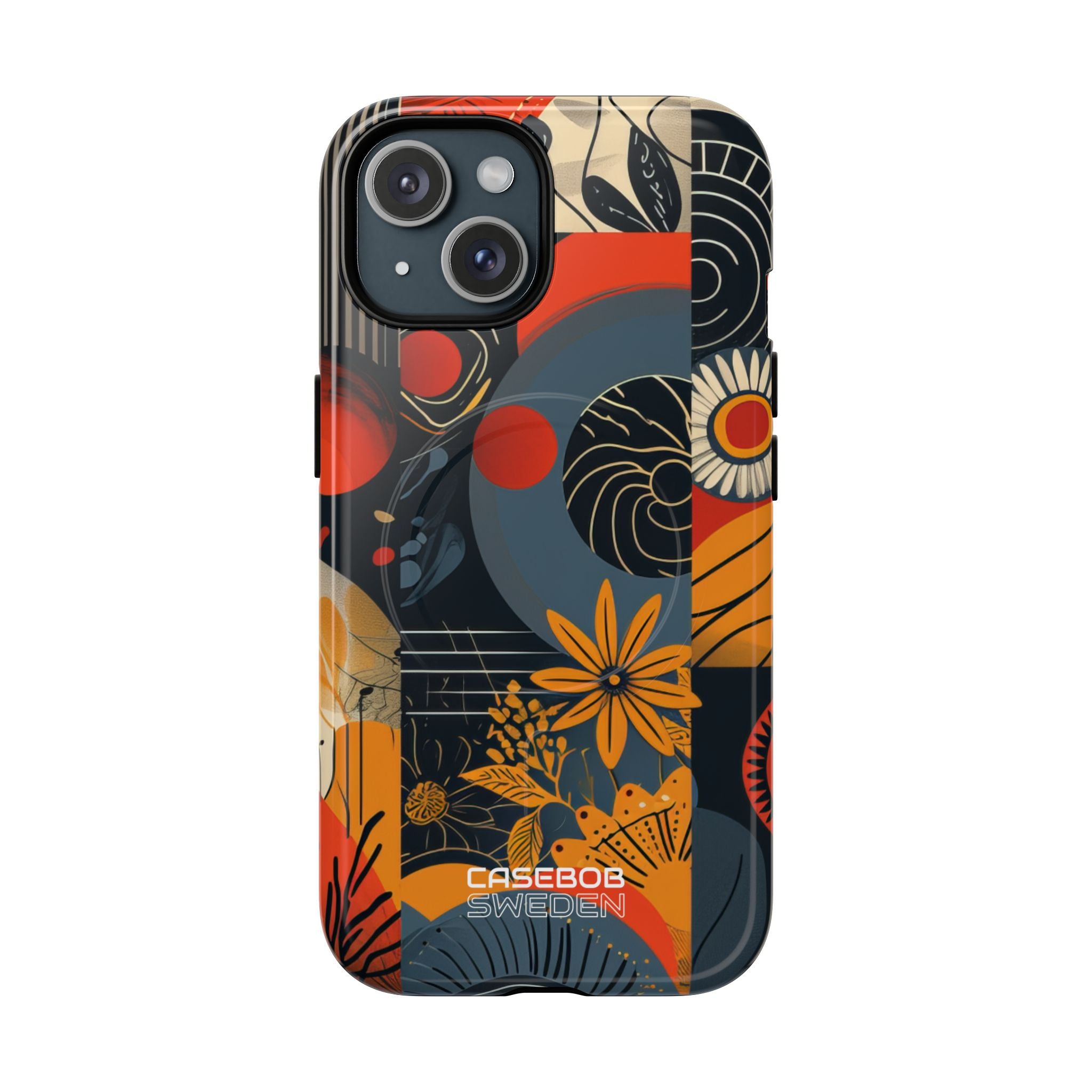 Fire Bloom Flow iPhone 15 - Tough+