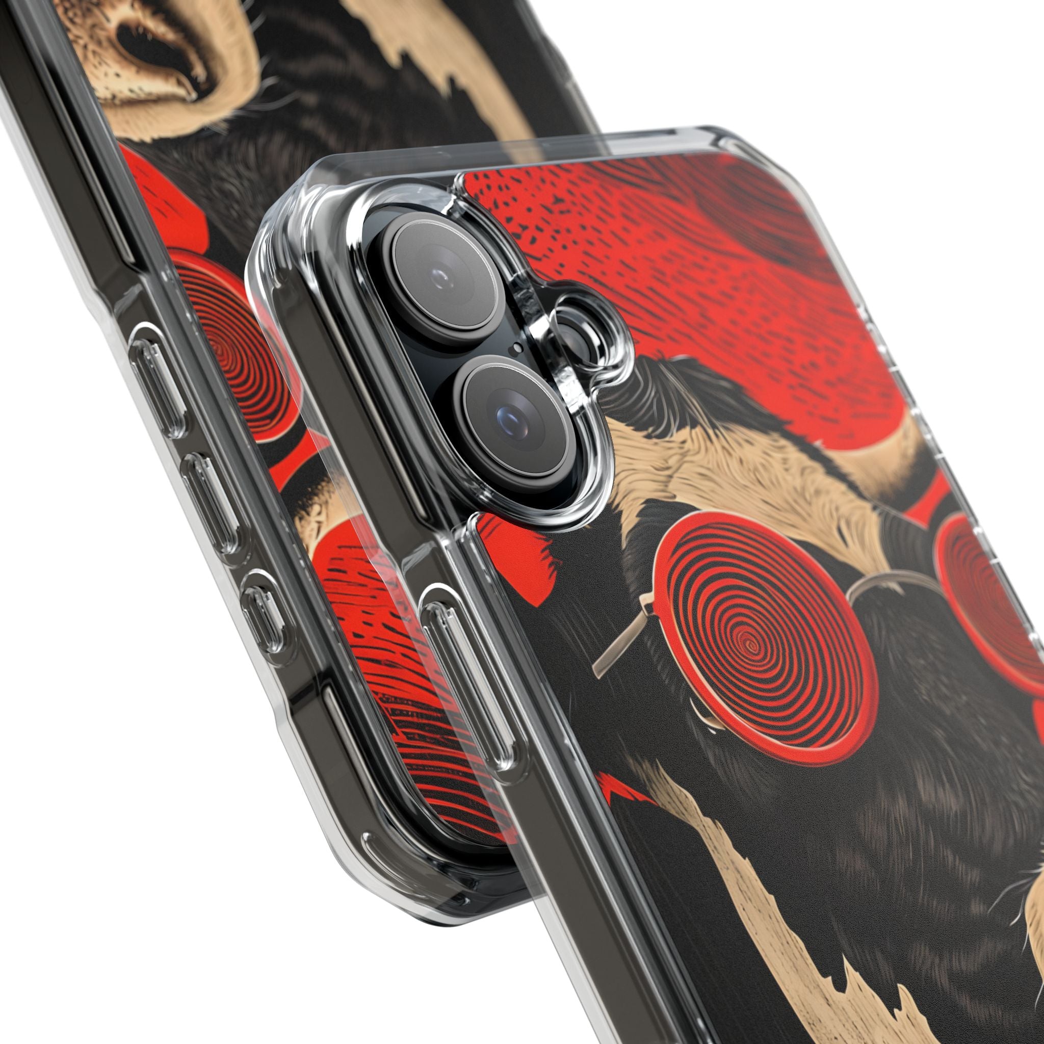 Hypnotic Cow iPhone 16 Plus Case - Impact