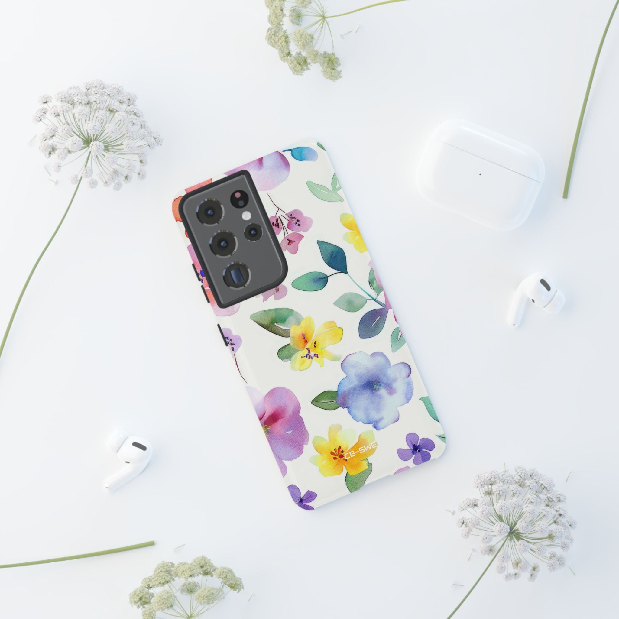 Whimsical Watercolor Florals - Samsung Case