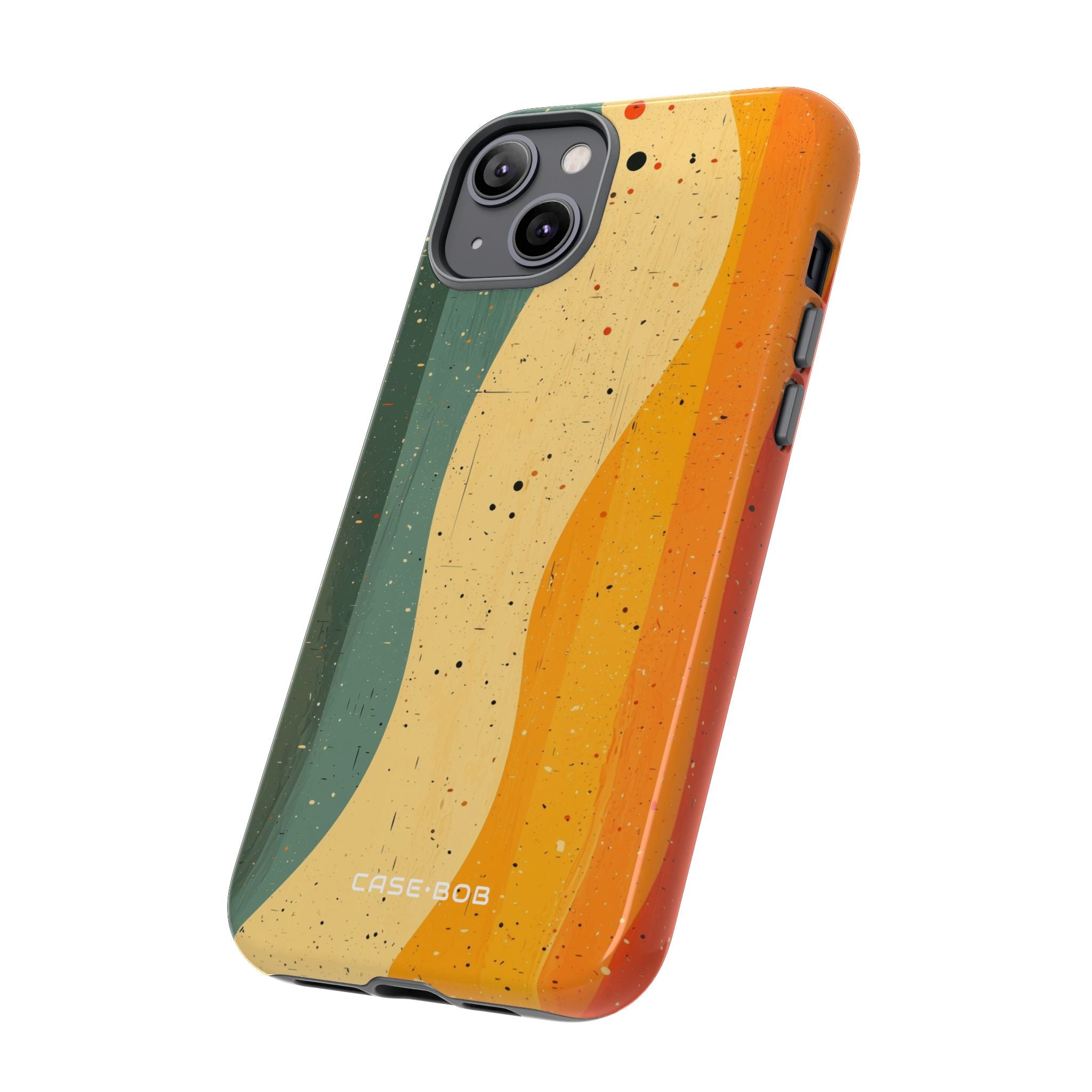 Wavy Forest Veil iPhone 14 Plus Case - Tough
