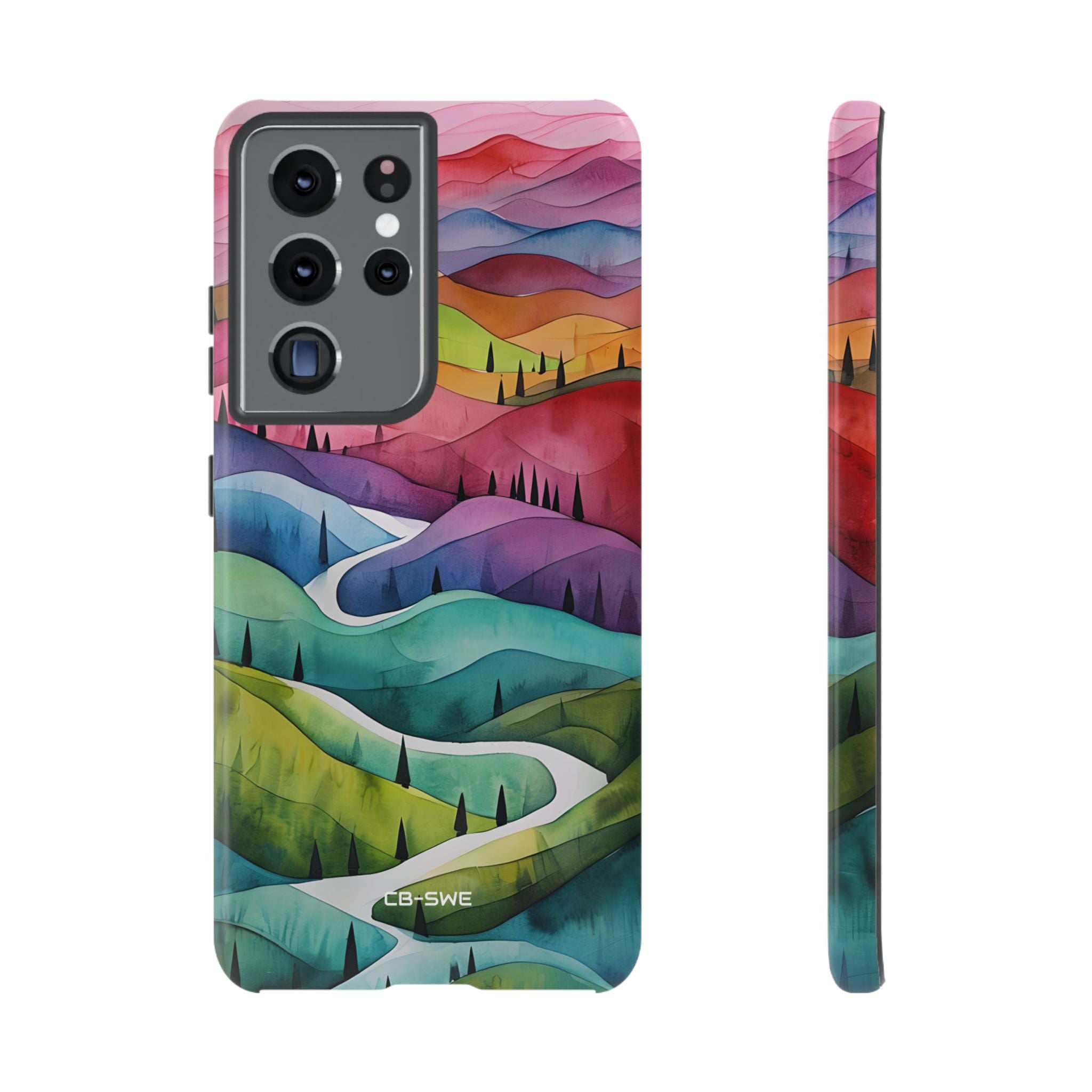 Whimsical Colorful Valleys - Samsung Case