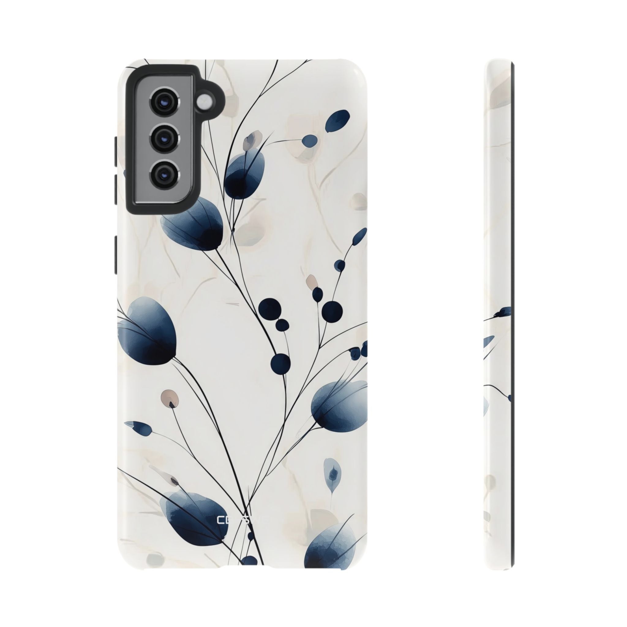 Floral Harmony Blue - Samsung Case