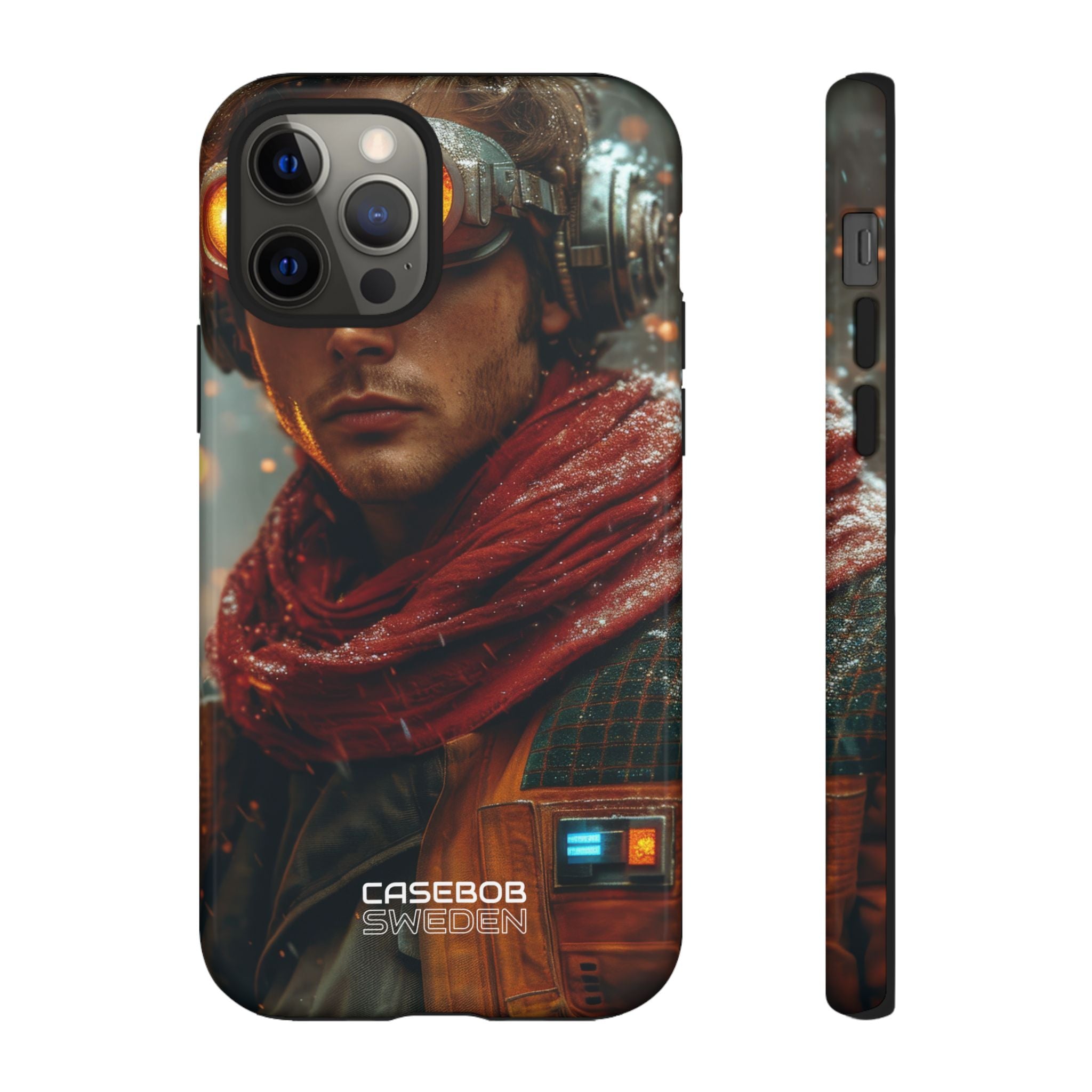 Futuristic Steampunk Explorer iPhone 12 - Tough