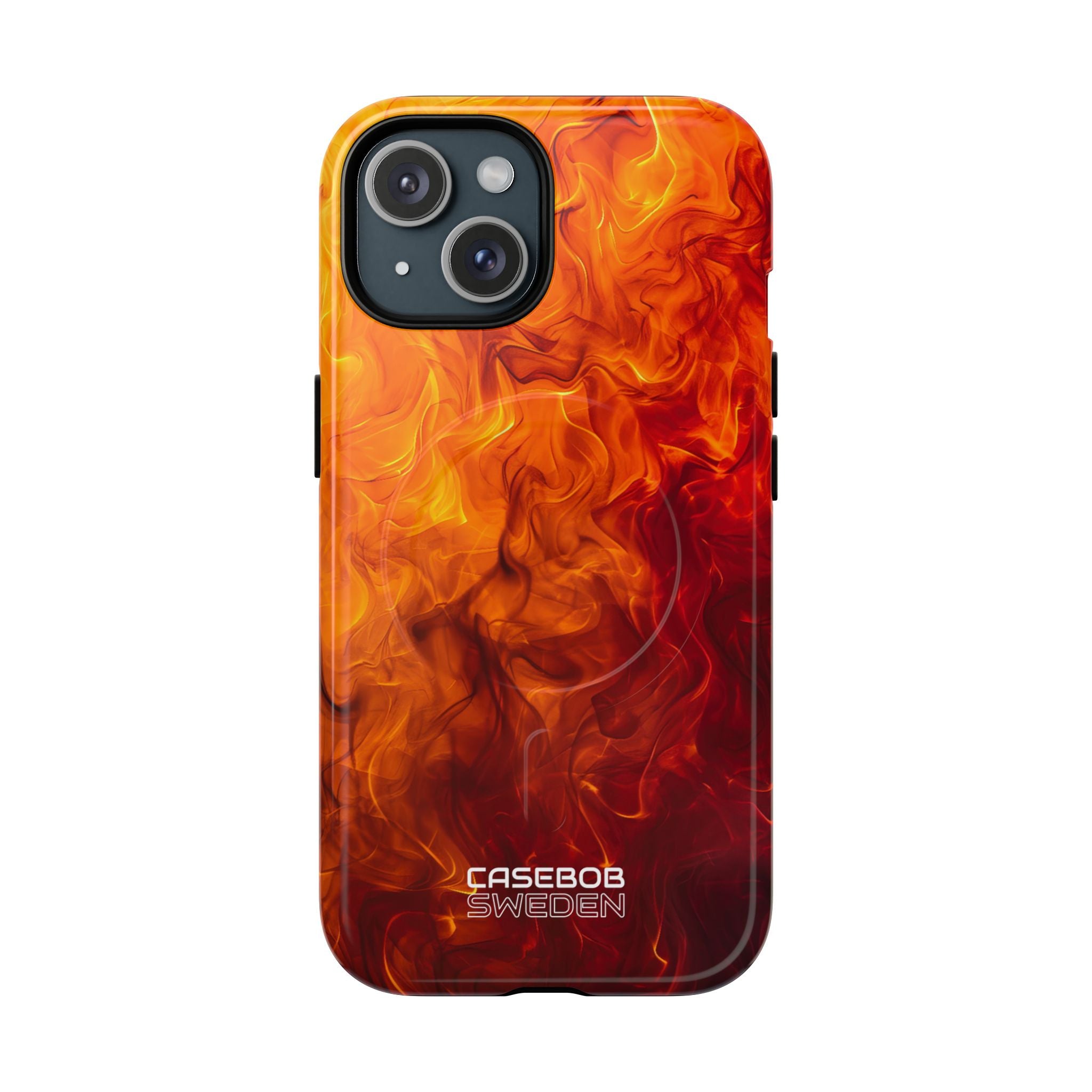 Flaming Energy Swirl iPhone 15 - Tough+