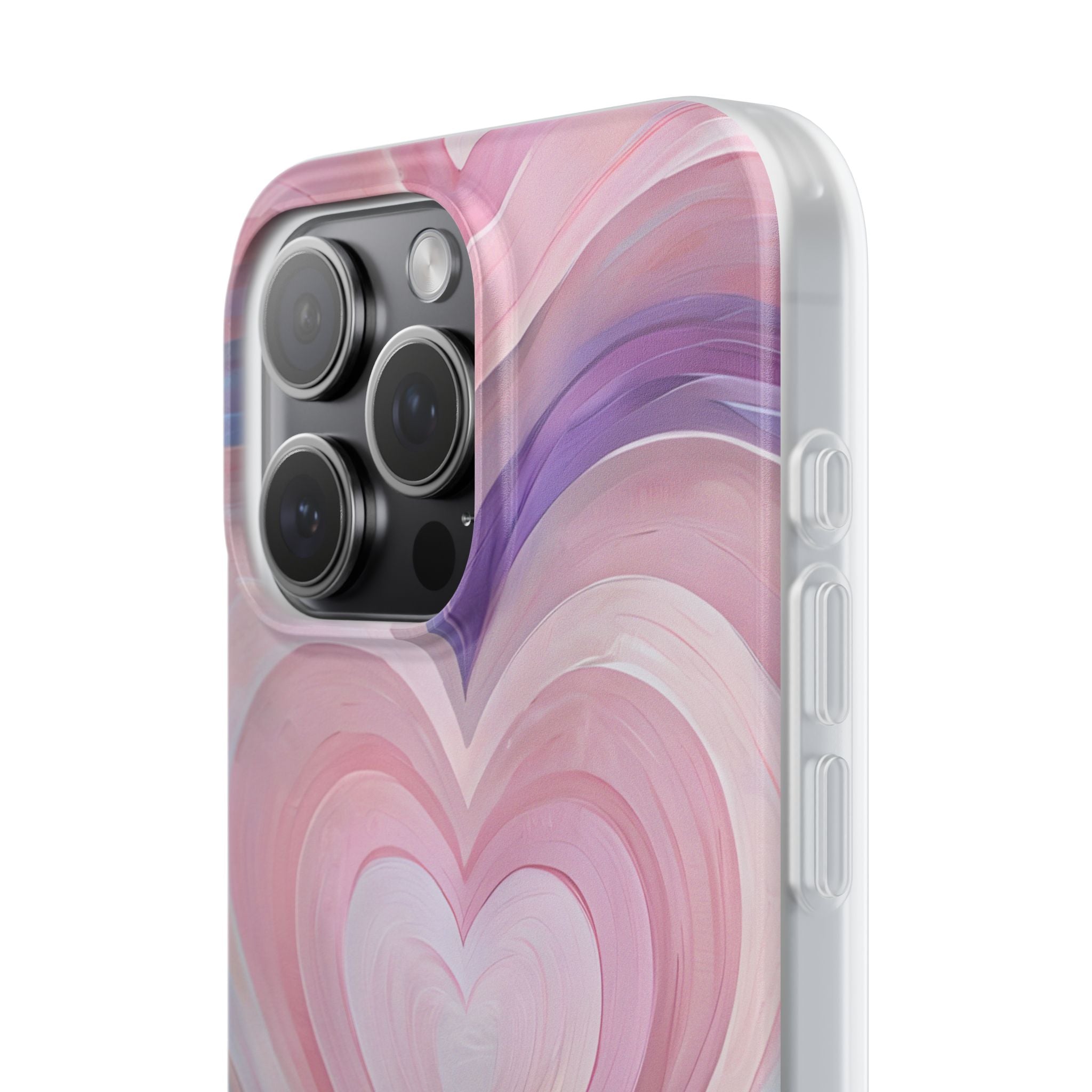 Radiant Heartbrush iPhone 15 Pro Max Case - Soft