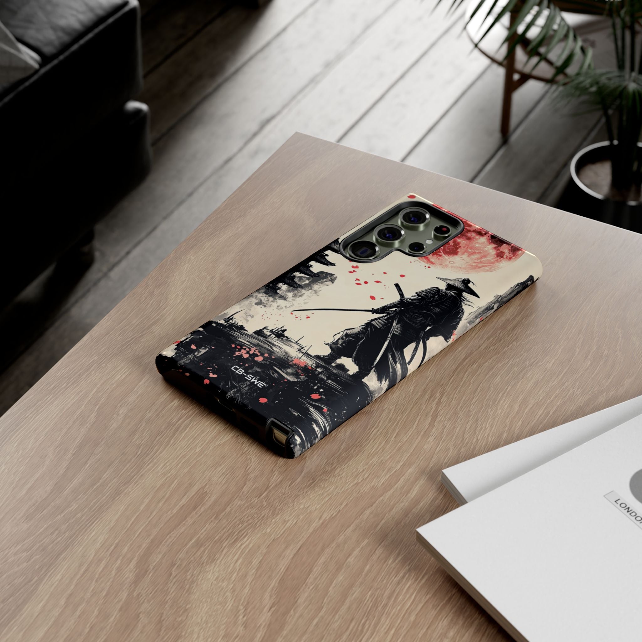 Samurai Gazes Moonward - Samsung Case