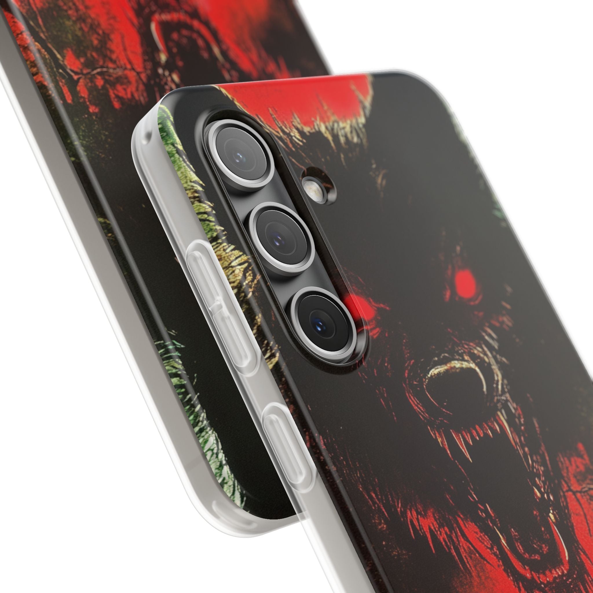 Crimson Wolf Samsung S24 Case - Soft