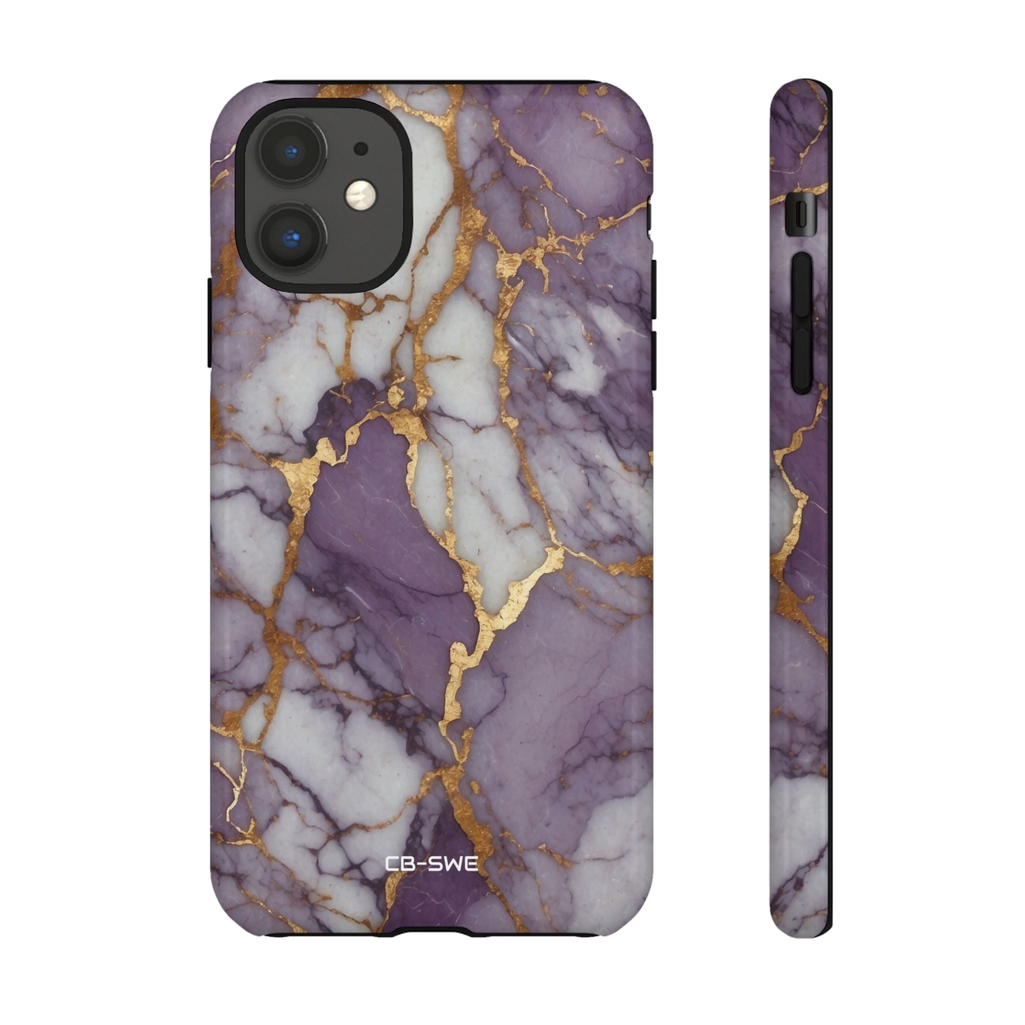 Lavender Veins Flow - iPhone Case