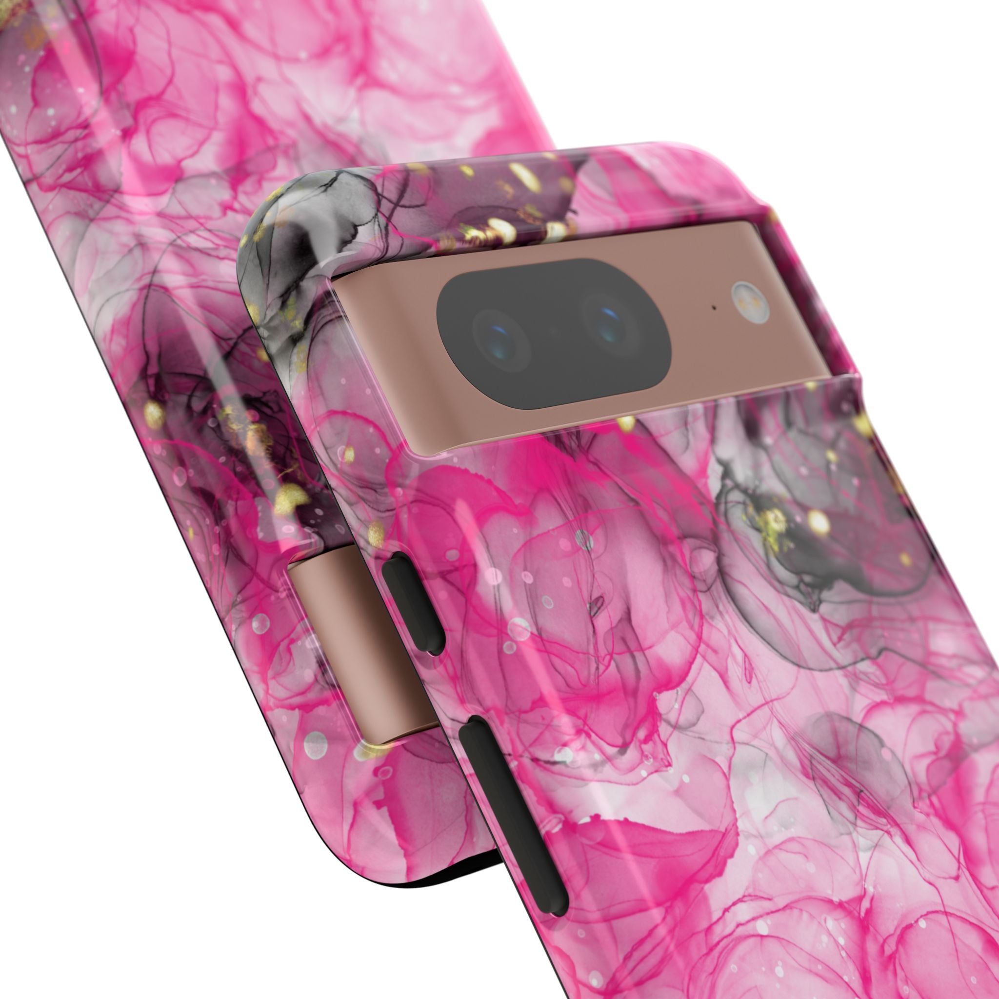 Vibrant Pink Swirls - Google Pixel Case