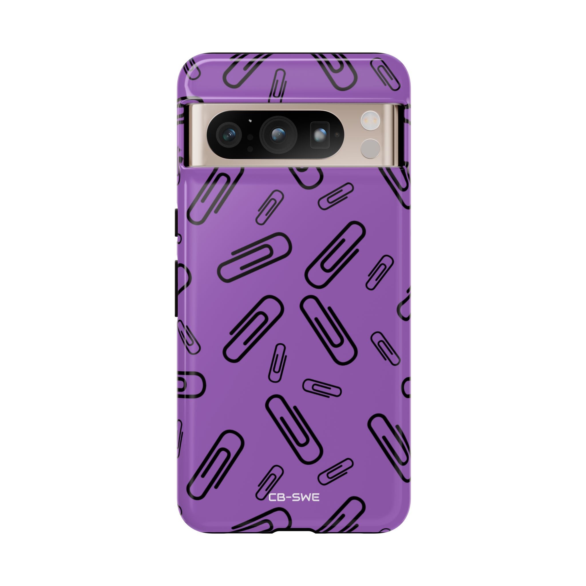 Paperclips Dance Playfully - Google Pixel Case