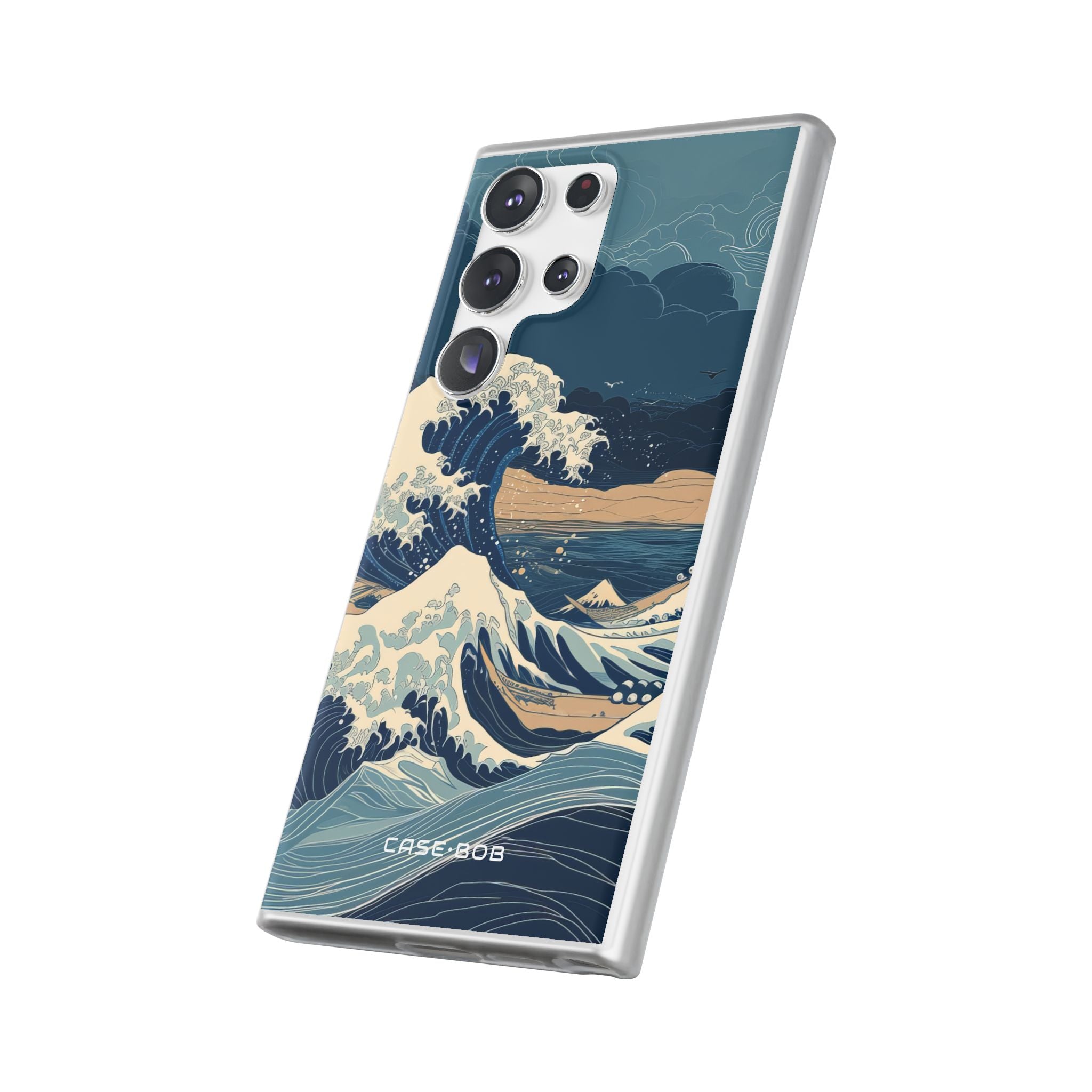 Cresting Blue Wave Samsung S23 Ultra Case - Soft