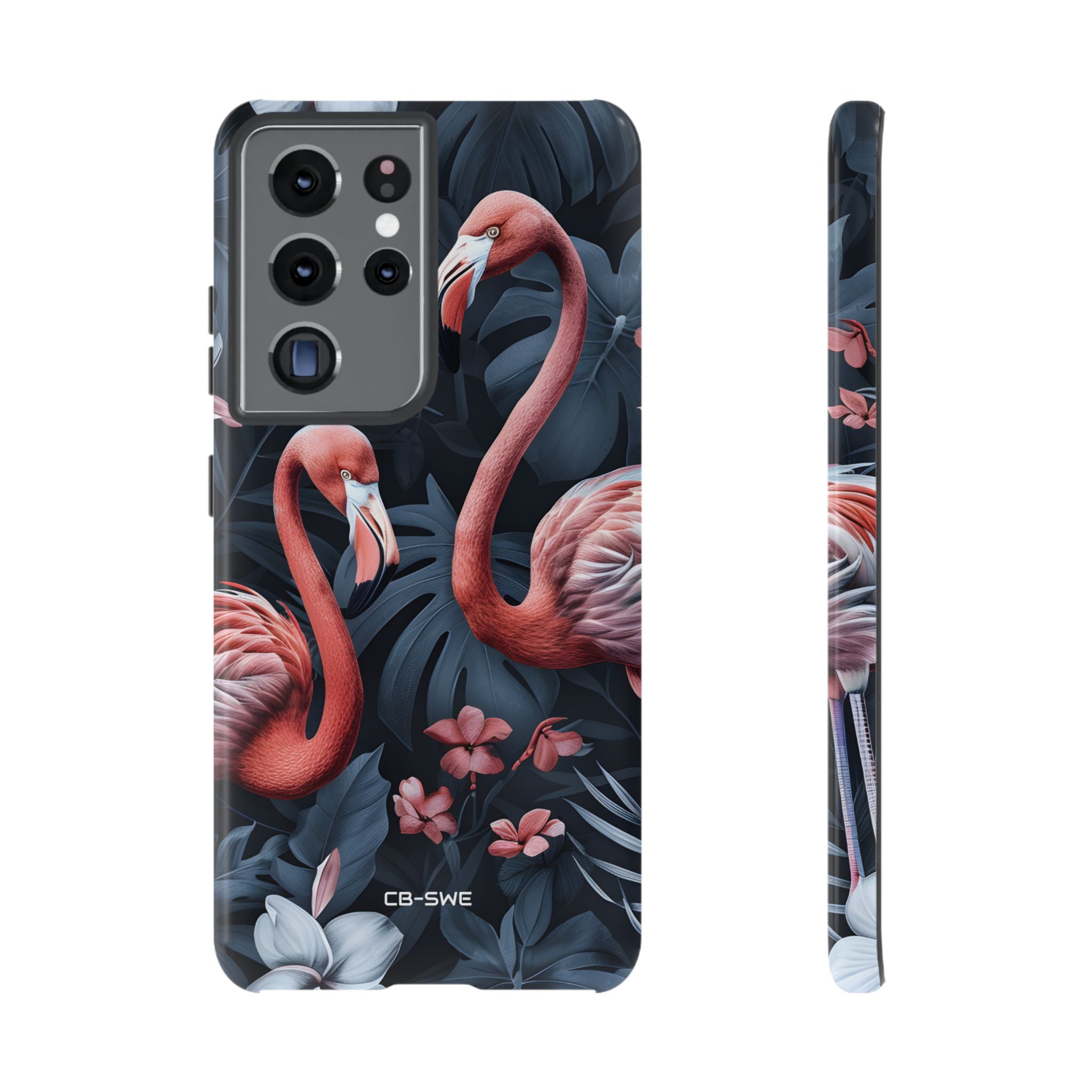 Flamingos Embrace Nature - Samsung Case
