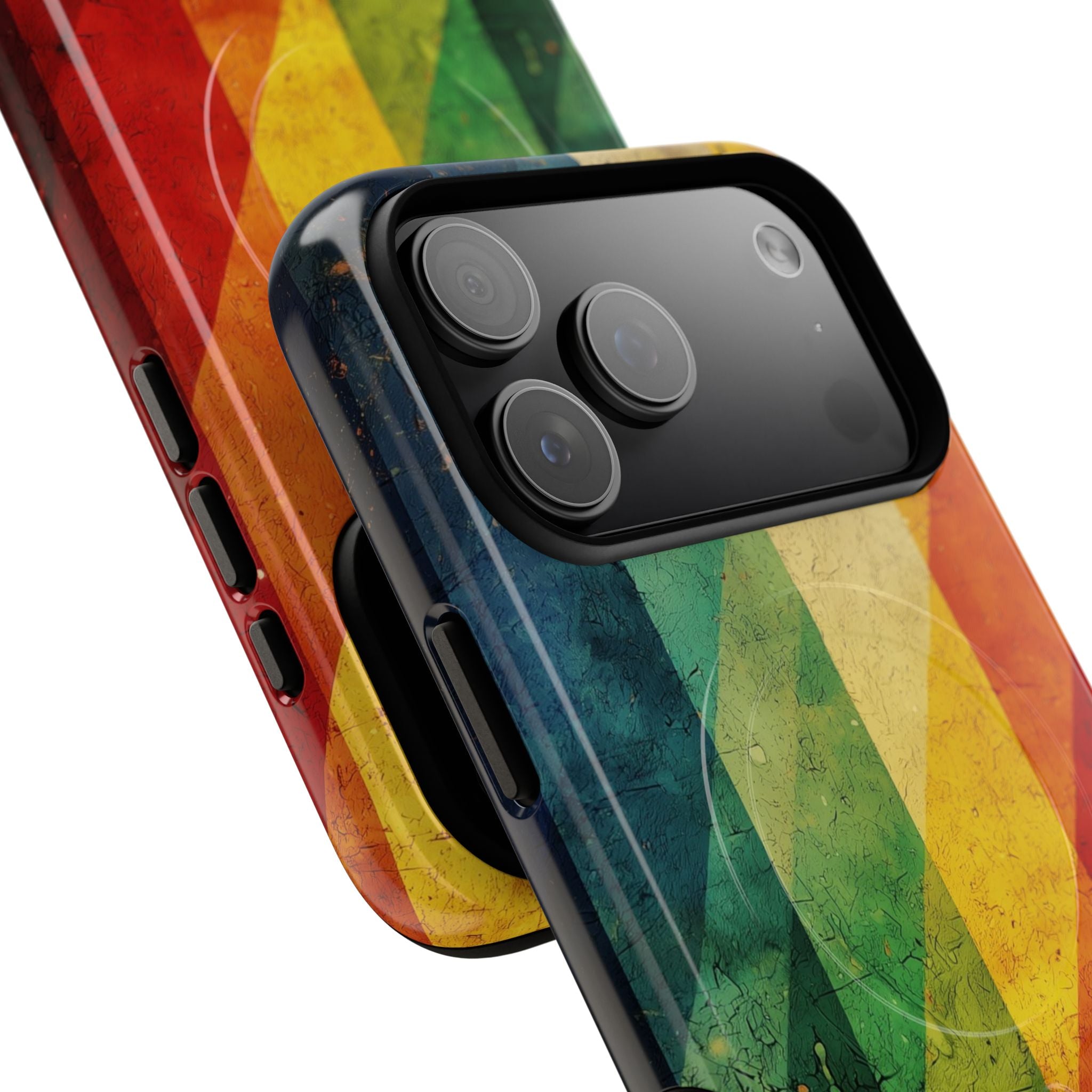 Diagonal Spectrum iPhone 17 Pro Max Case - Tough+