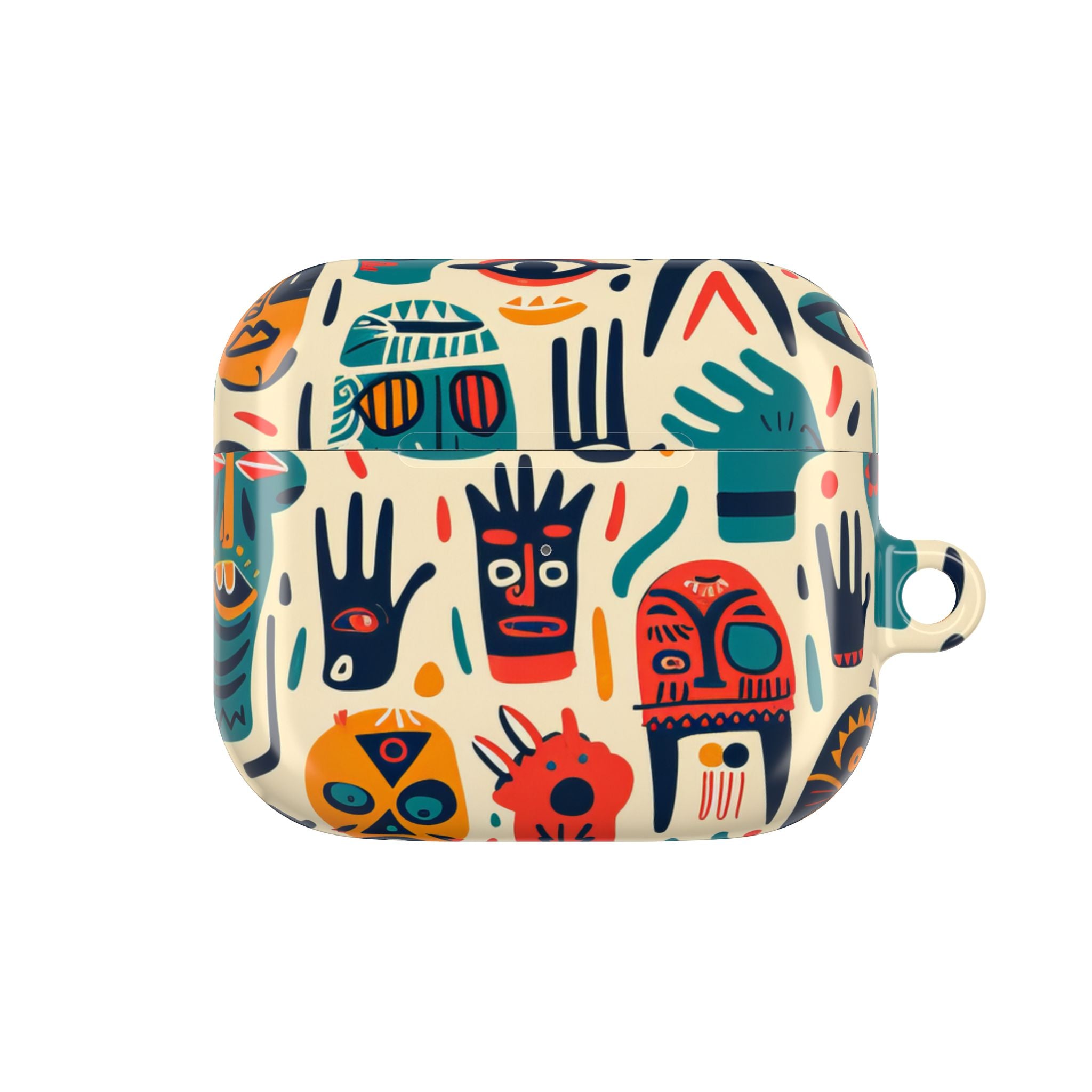 Tribal Faces - AirPods -kotelo