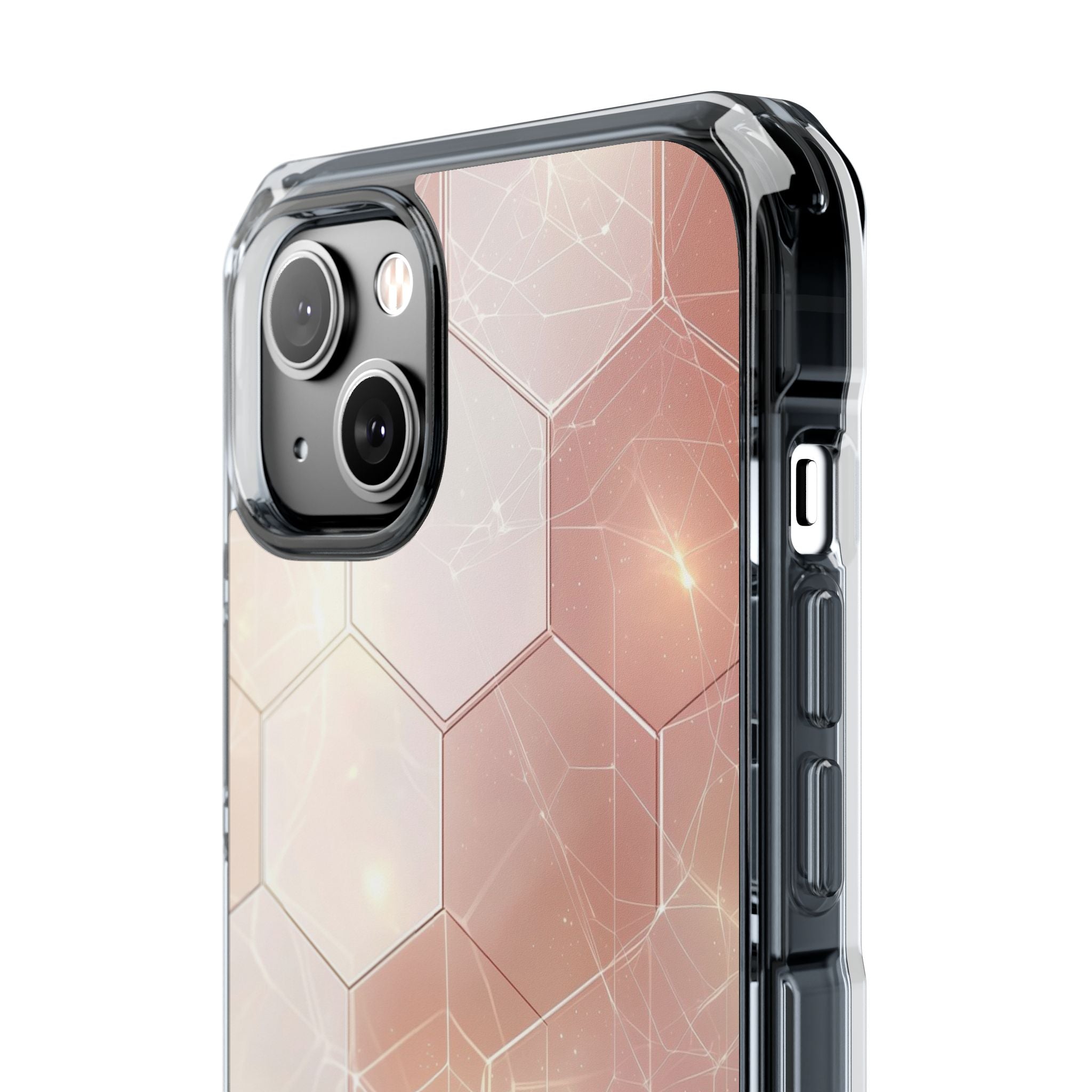 Honeycomb Glow iPhone 14 Plus Case - Impact