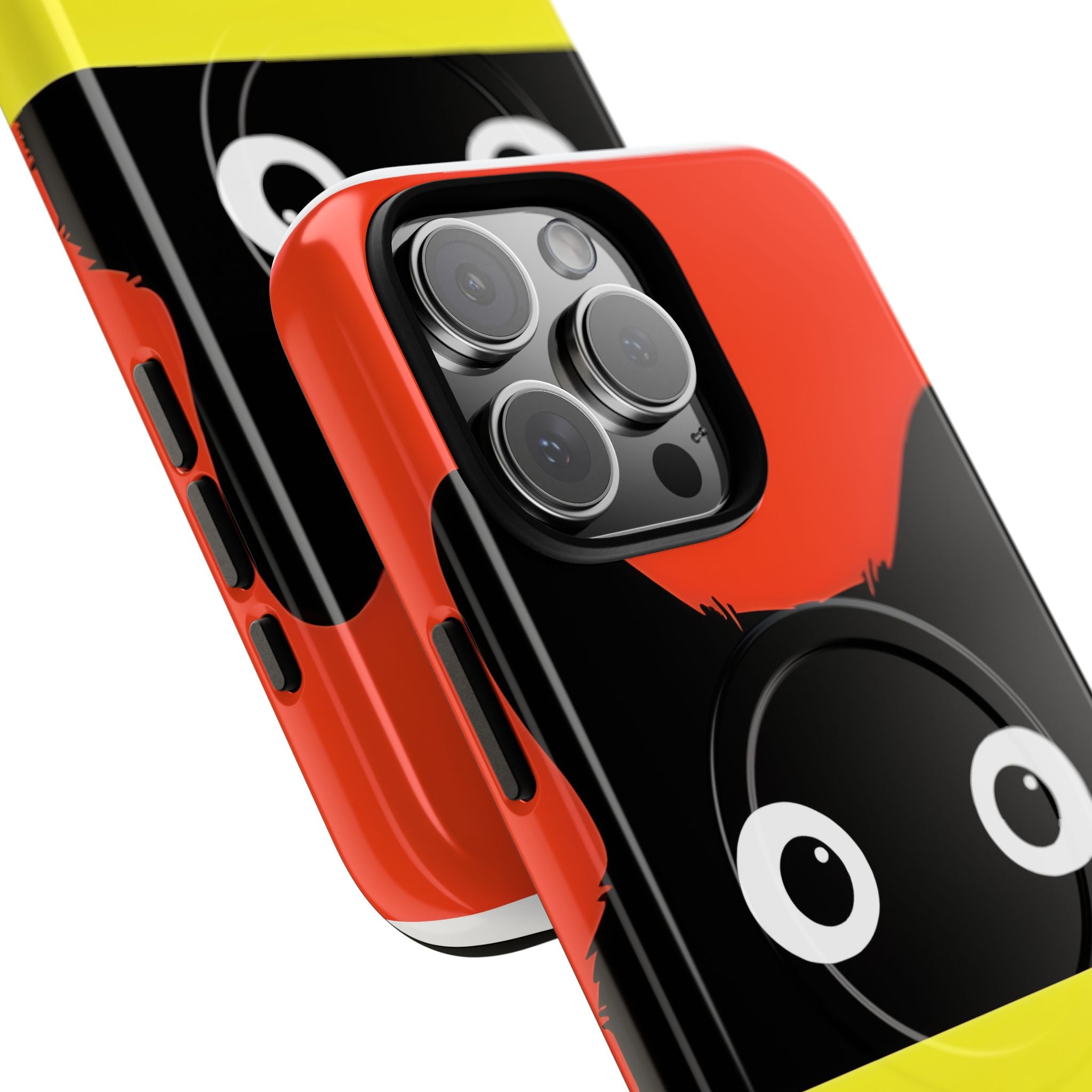 Peekaboo Cat Crimson iPhone 16 Pro Max Case - Tough+