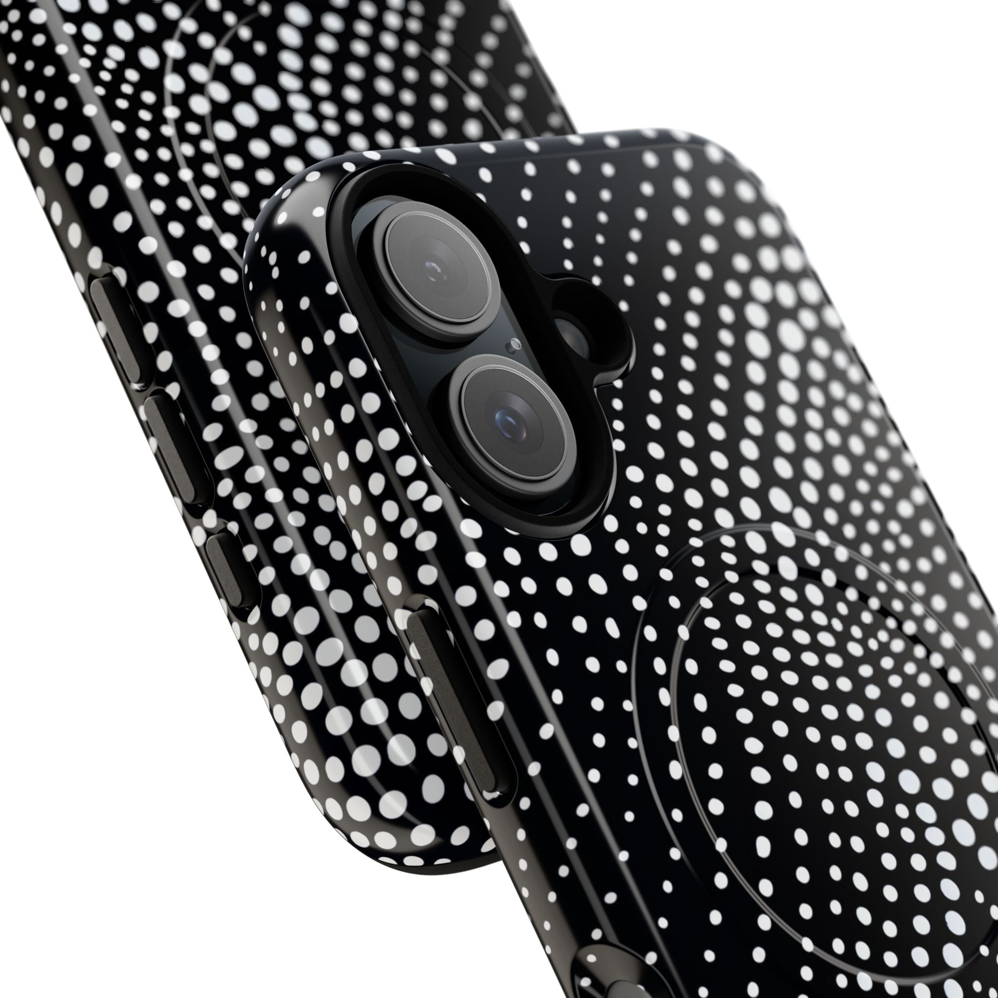 Waves of Dots iPhone 16 - Tough+