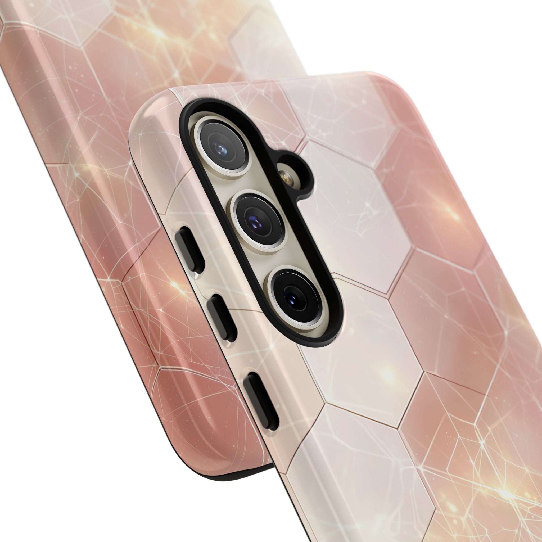 Honeycomb Glow Samsung S24 Plus Case - Tough