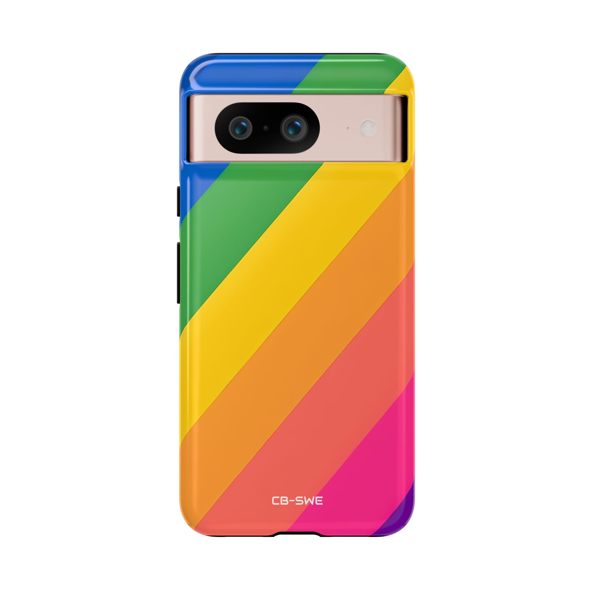 Vibrant Geometric Spectrum - Google Pixel Case