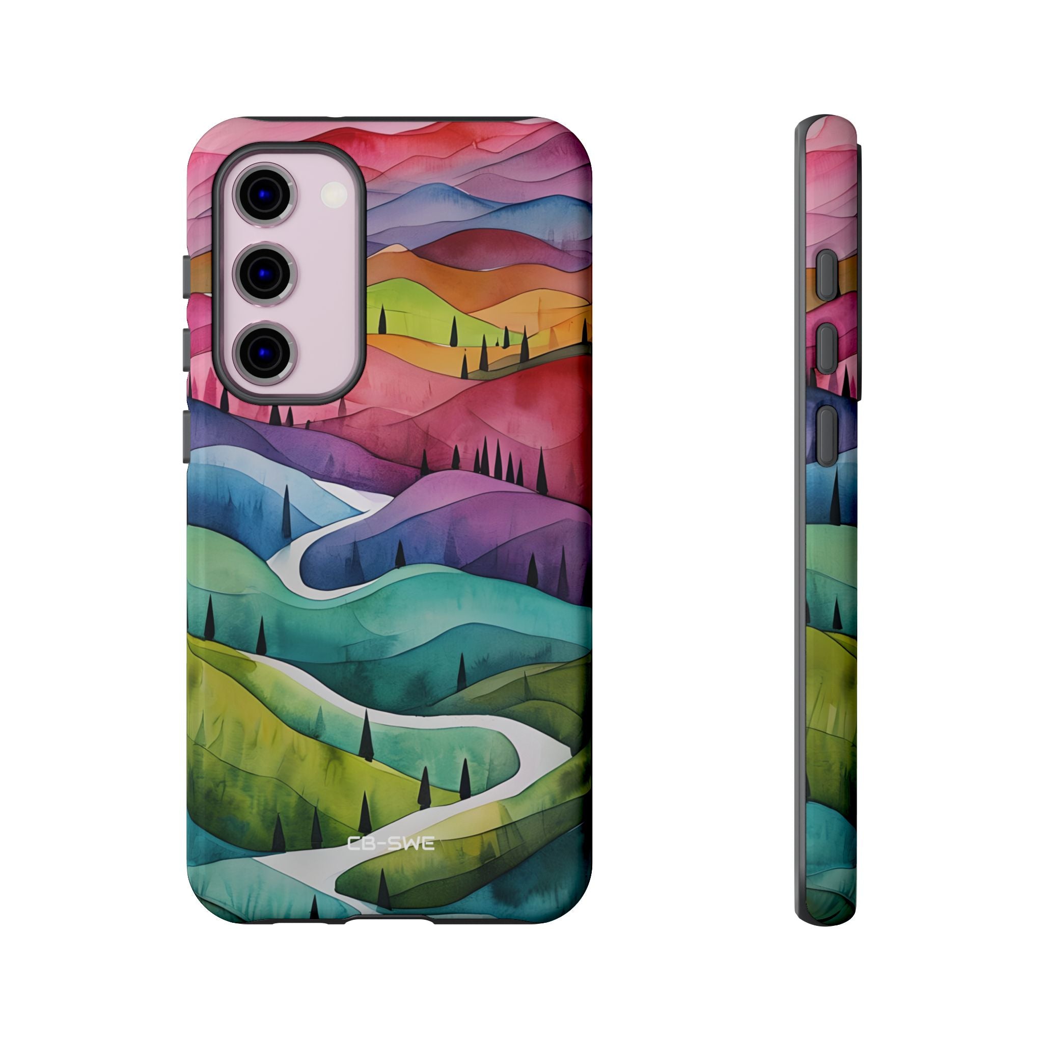 Whimsical Colorful Valleys - Samsung Case