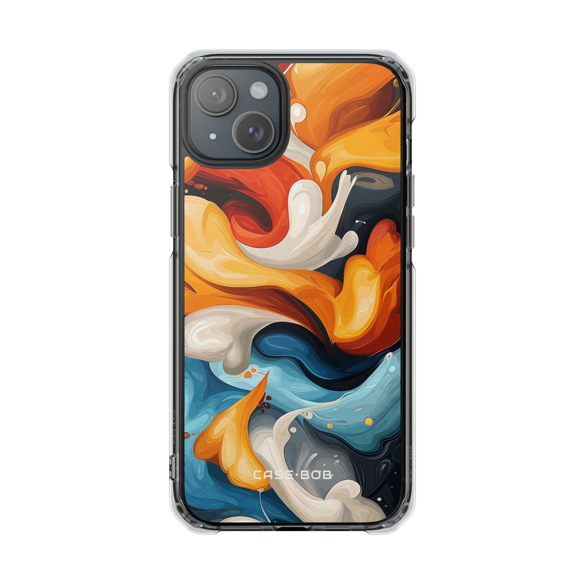 Crimson Ribbon iPhone 15 Plus Case - Impact