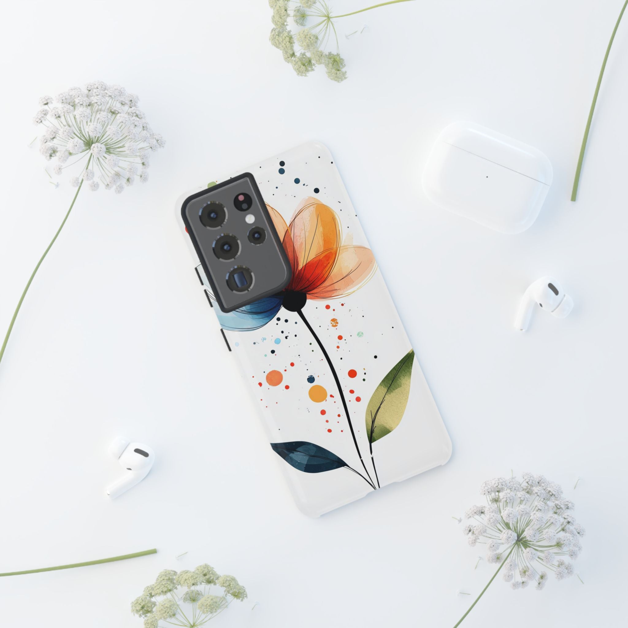 Vibrant Floral Blooms - Samsung Case