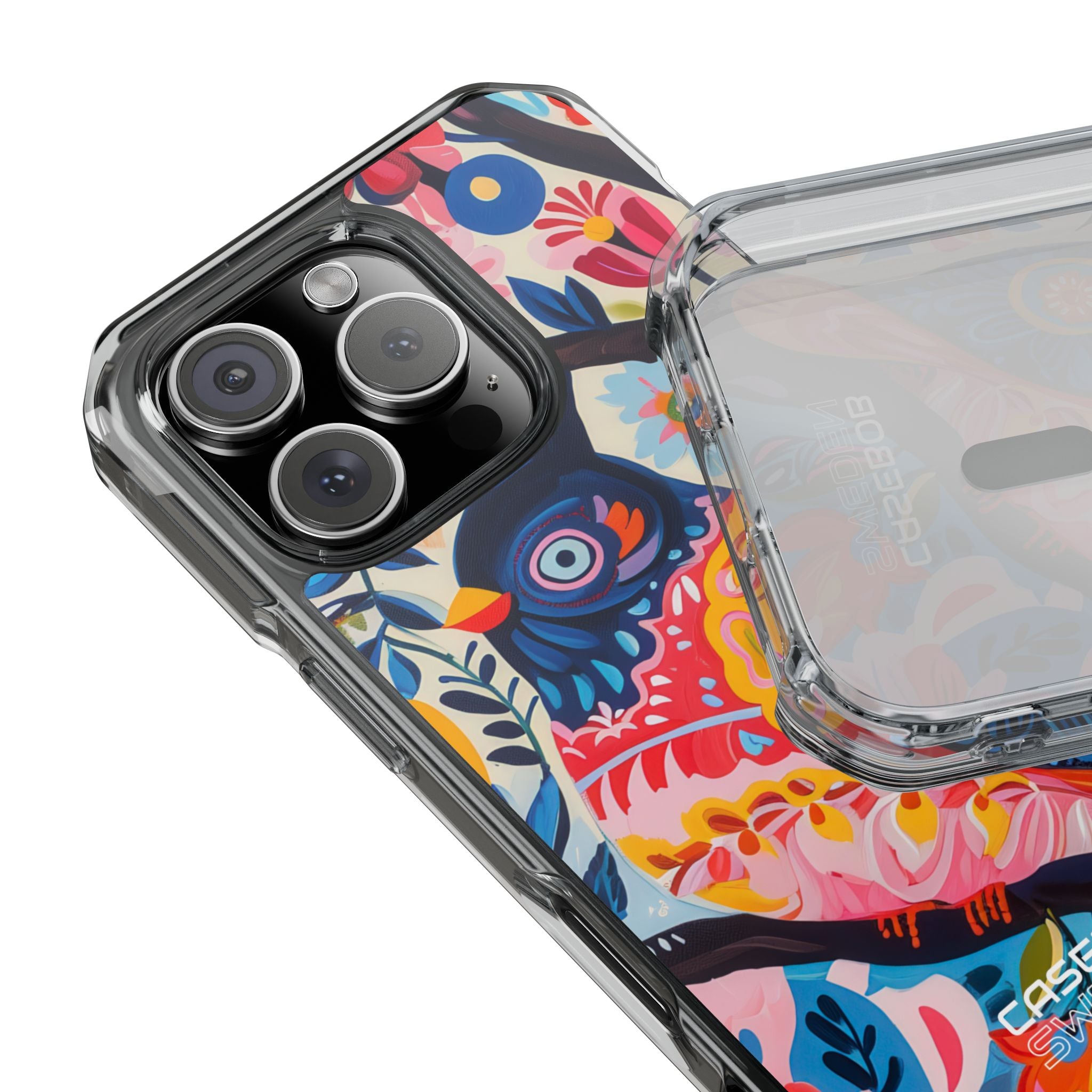 Whimsical Owl Garden iPhone 16 - Impact Clear+