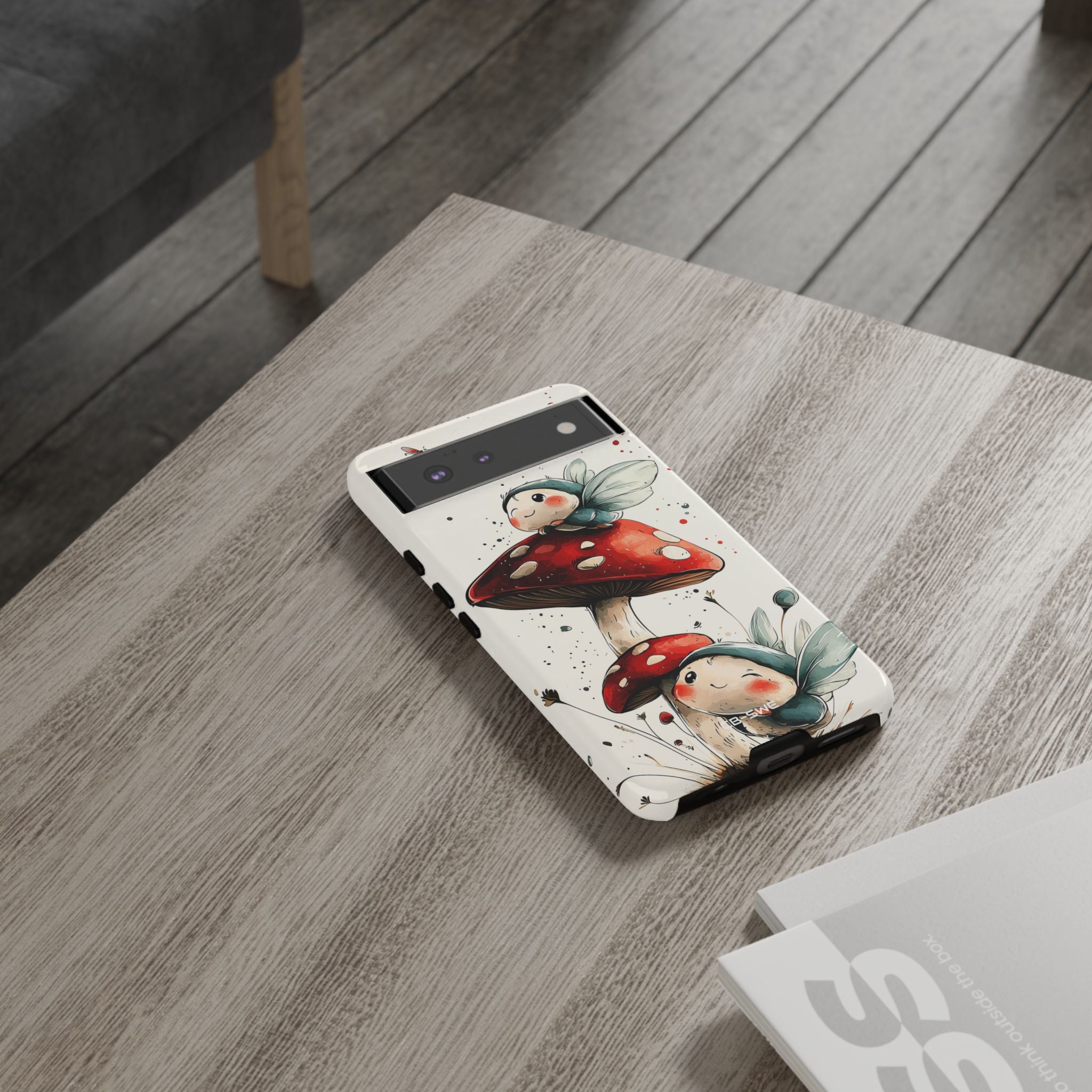 Mushrooms Entertain Fairies - Google Pixel Case