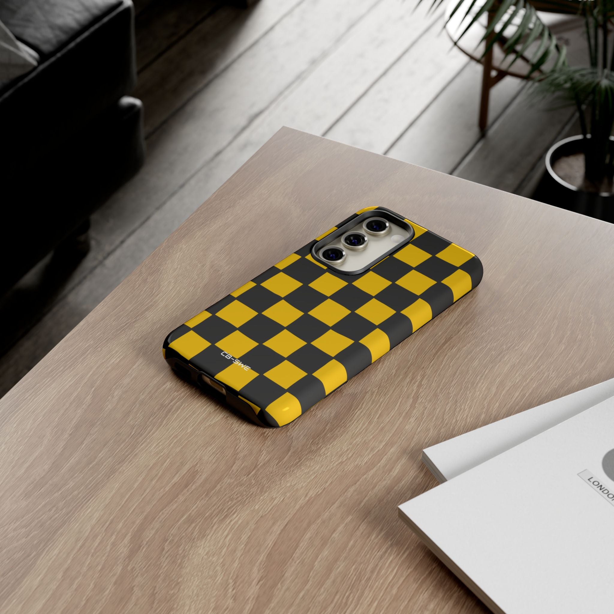 Yellow Squares Dance - Samsung Case
