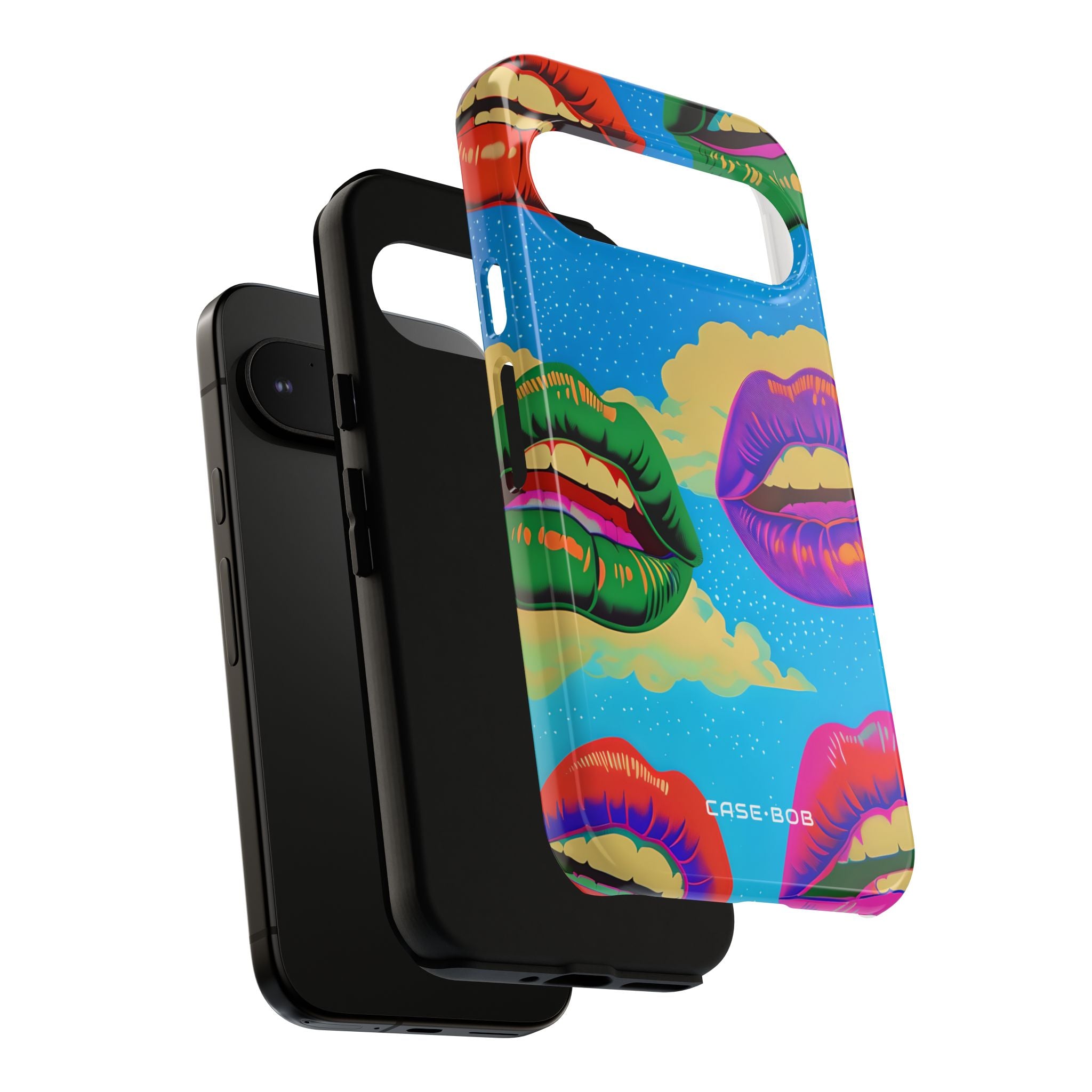 Colorful Lipscape Google Pixel 9 Pro Case - Tough