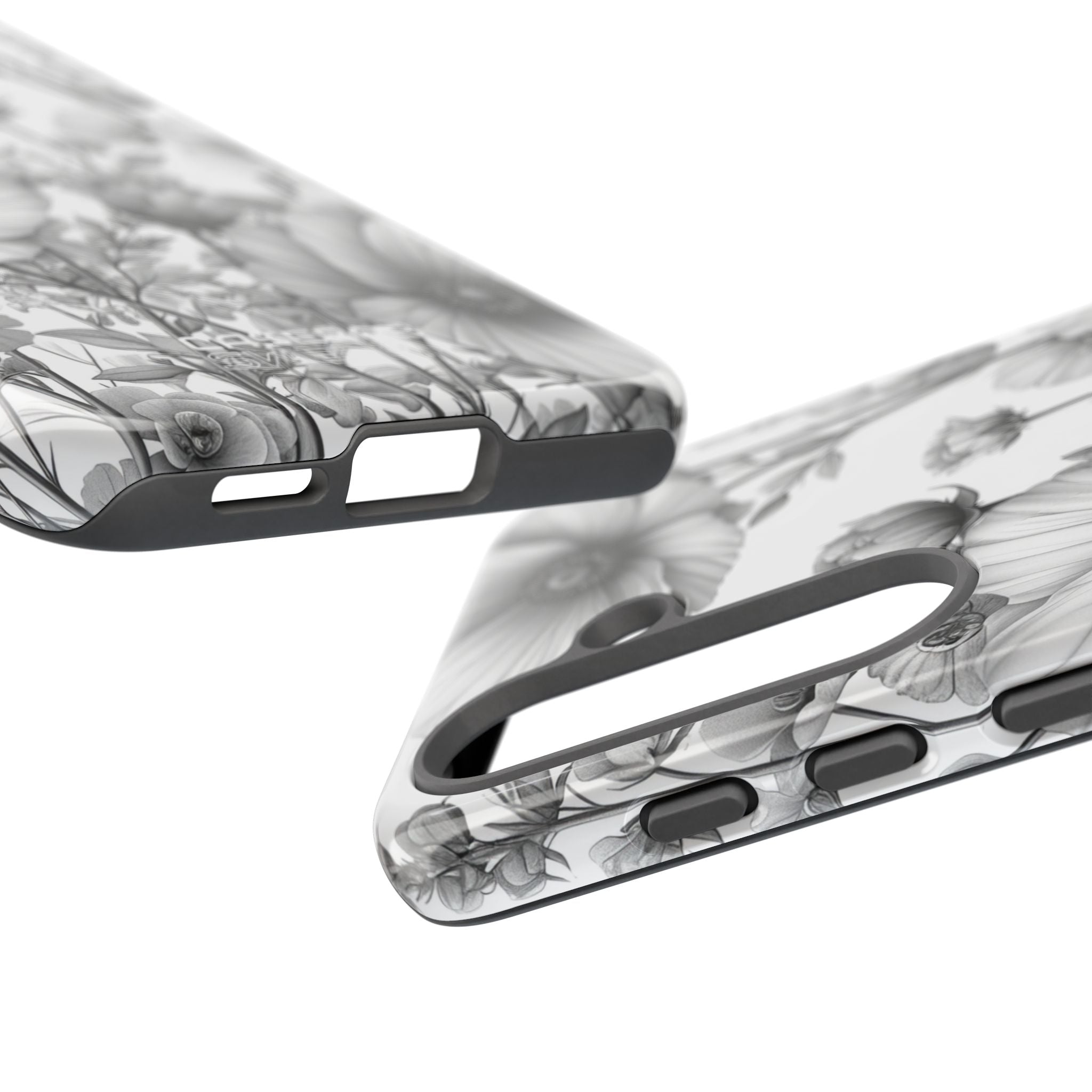 Incisione floreale vintage Samsung S25 - Tough