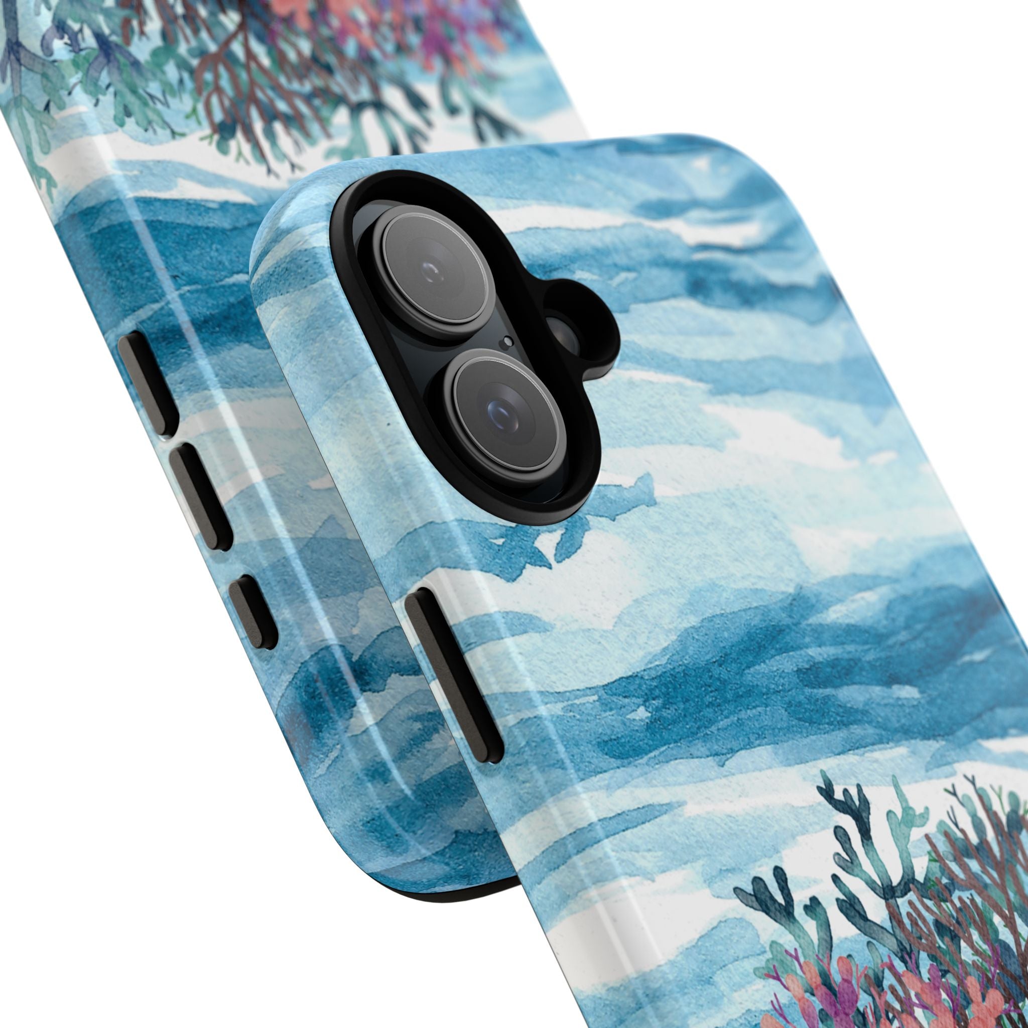 Aquatic Life Watercolors - iPhone Case