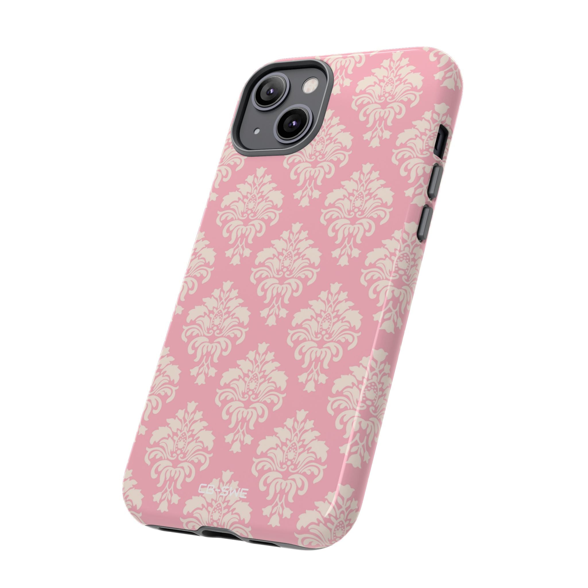 Pastel Damask Elegance - iPhone Case