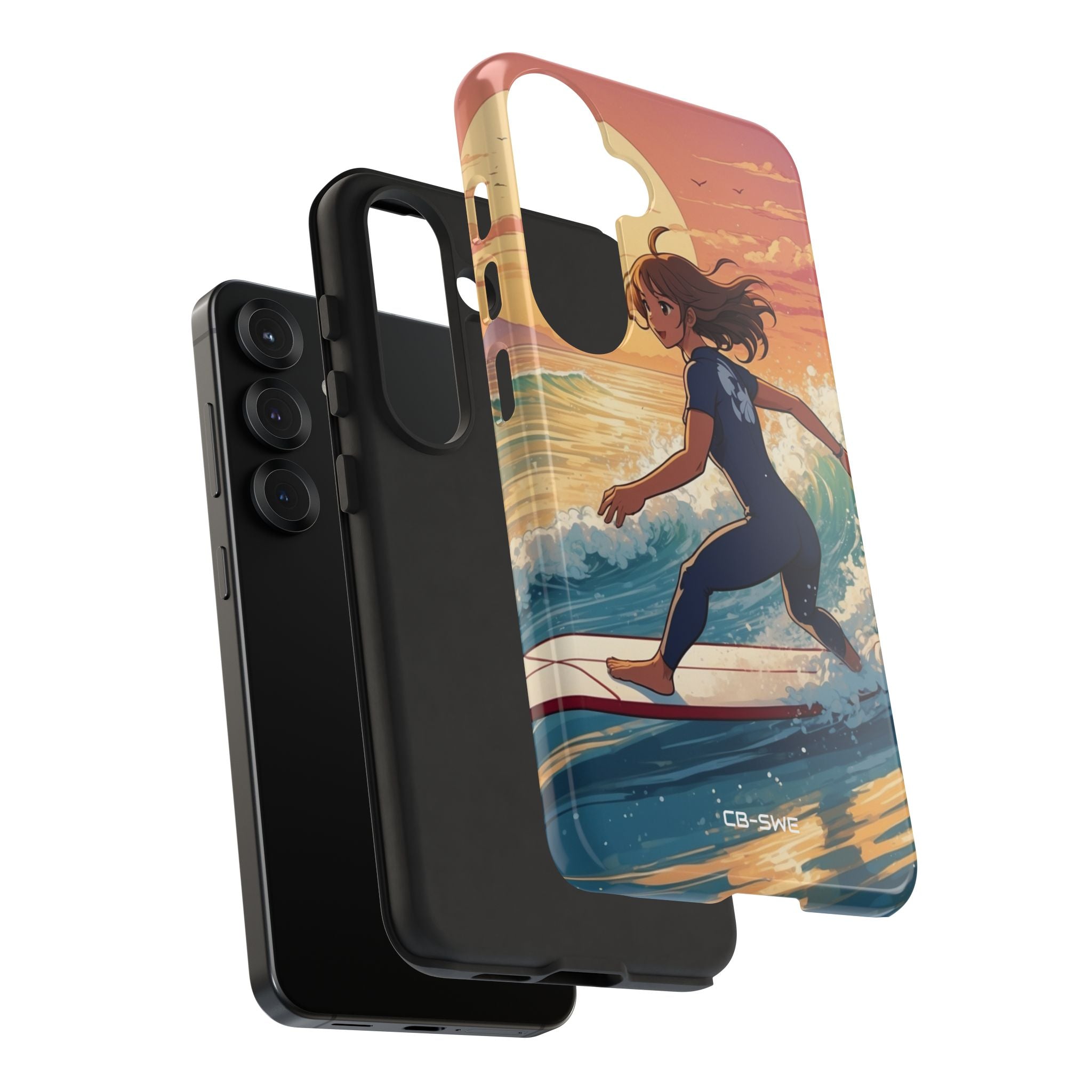 Surfing Into Sunset - Samsung Case