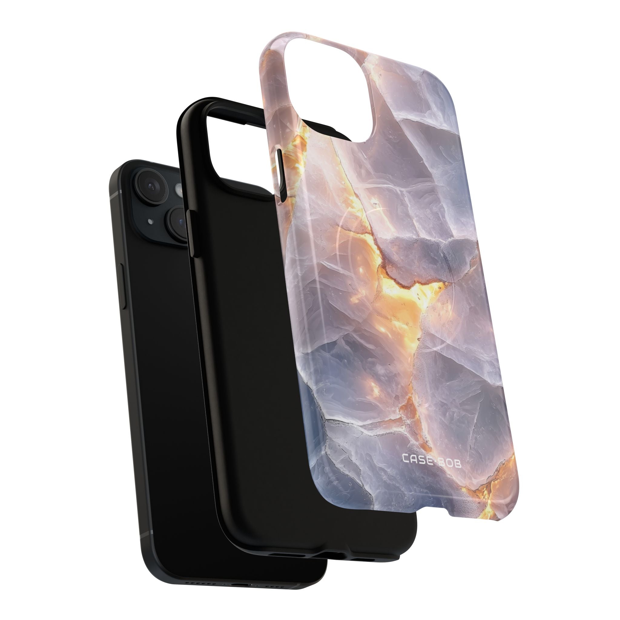 Crystal Veins iPhone 15 Plus Case - Tough+