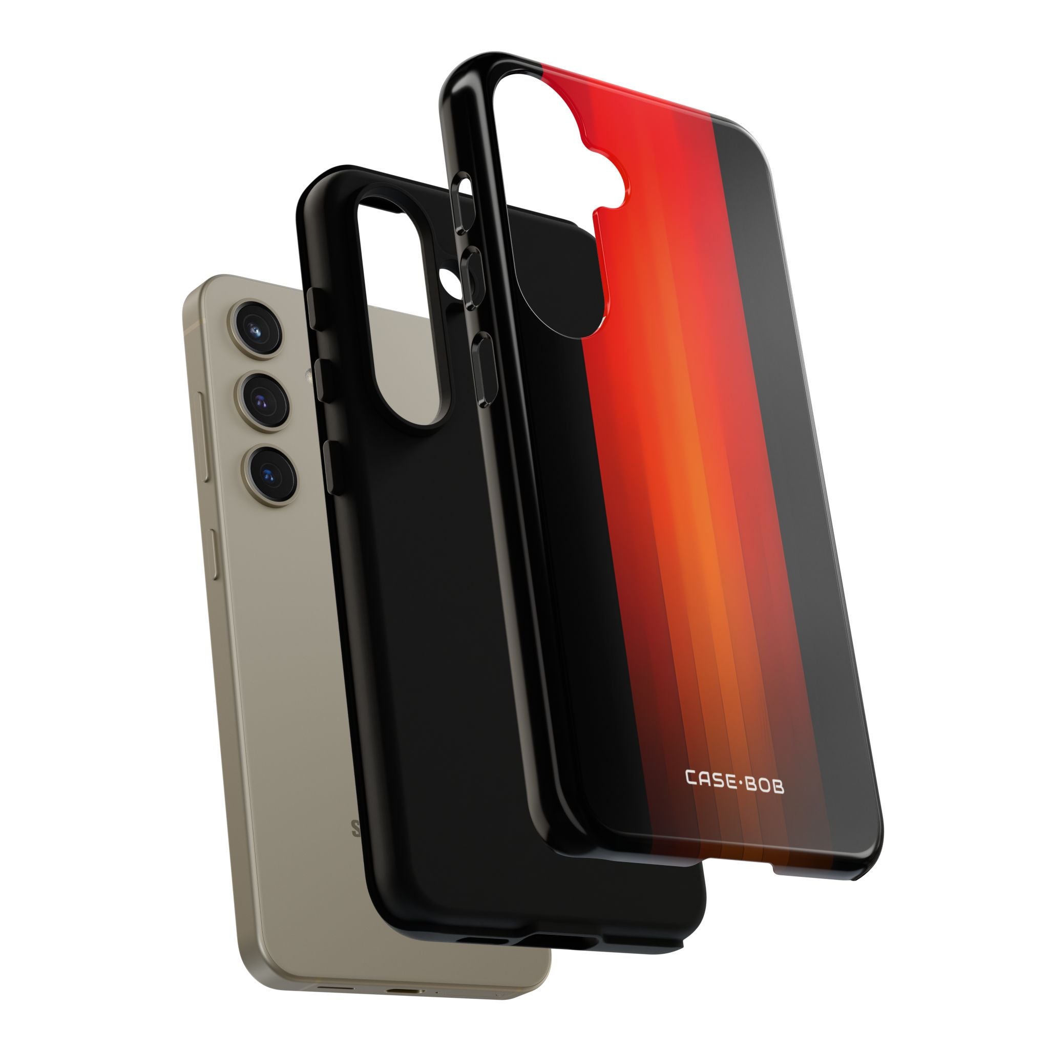 Crimson Column Samsung S24 Case - Tough