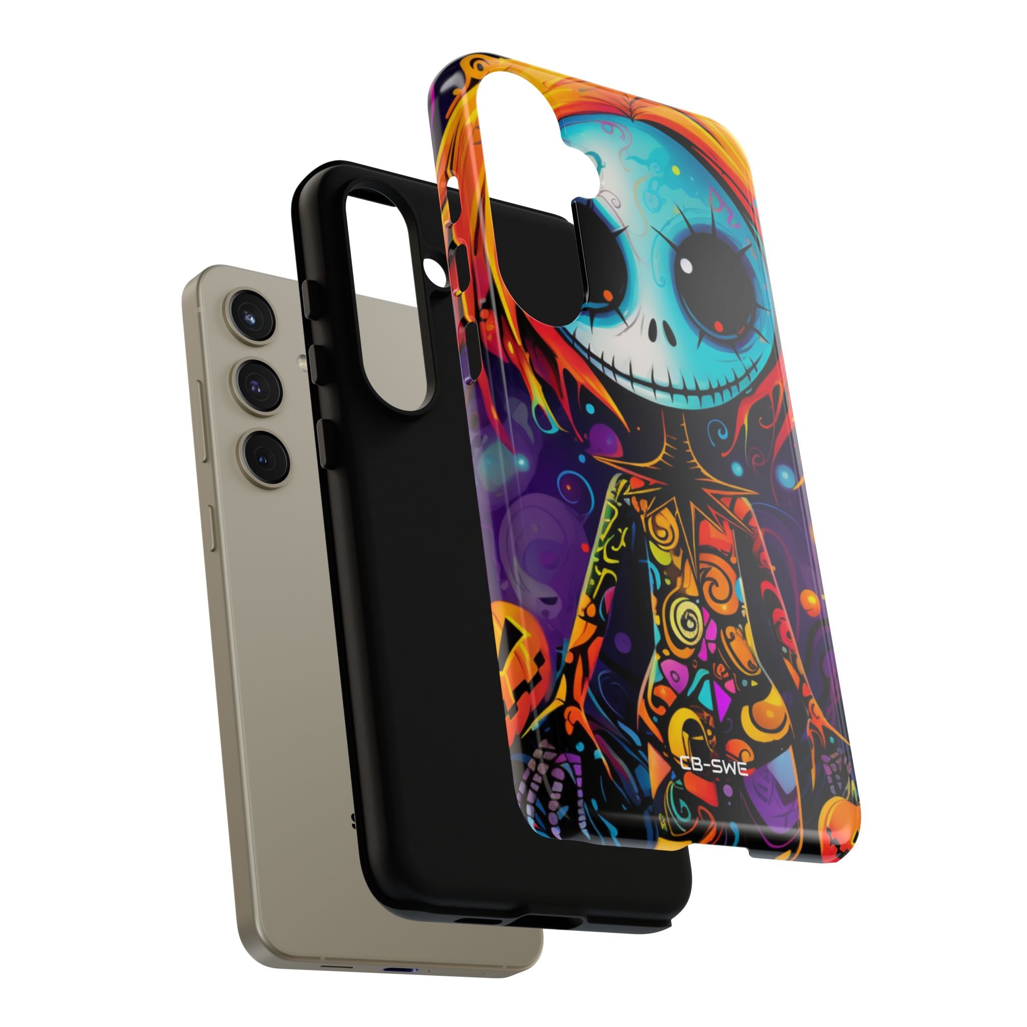 Skeletal Figure Laughs - Samsung Case