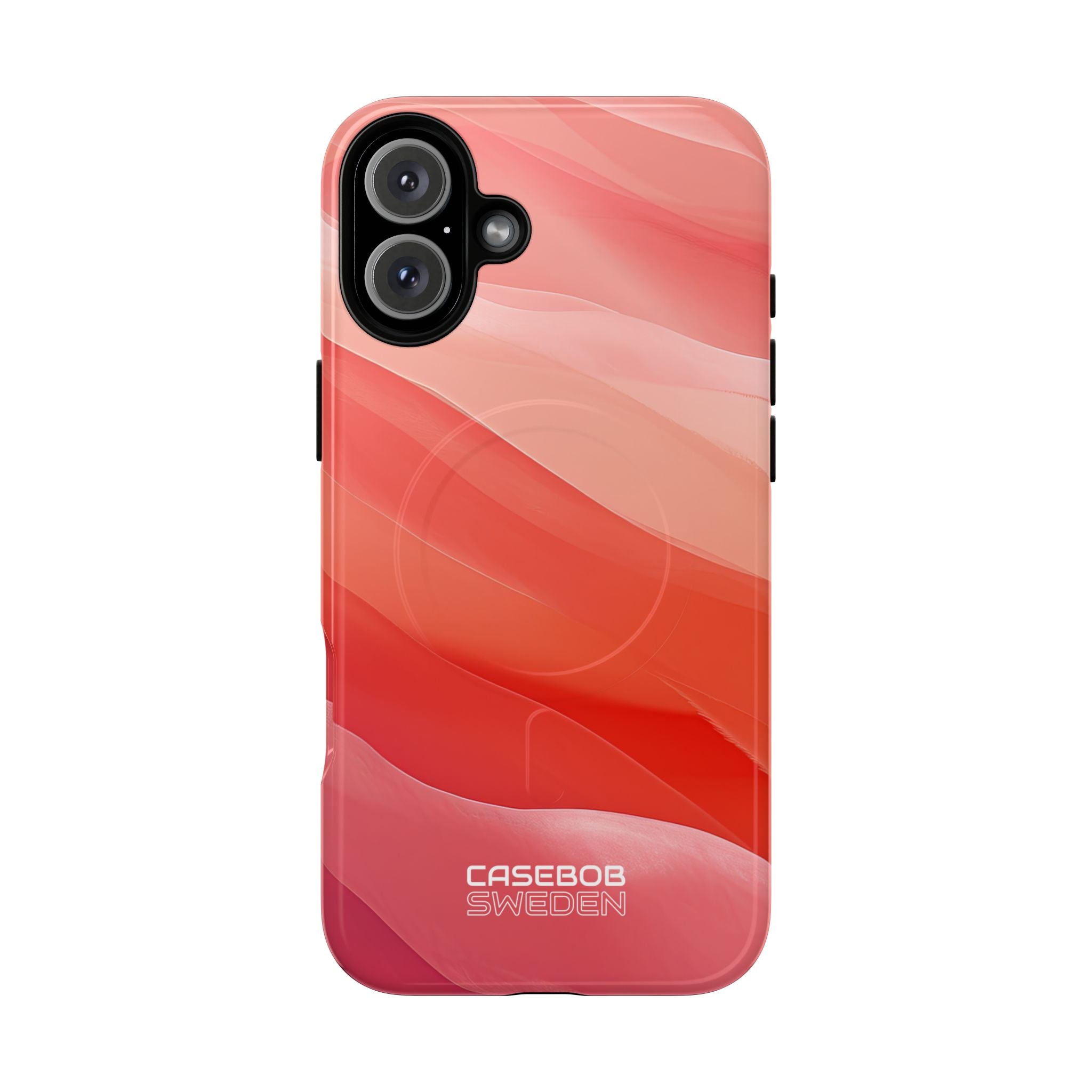 Flowing Coral Waves iPhone 16 - Tough+