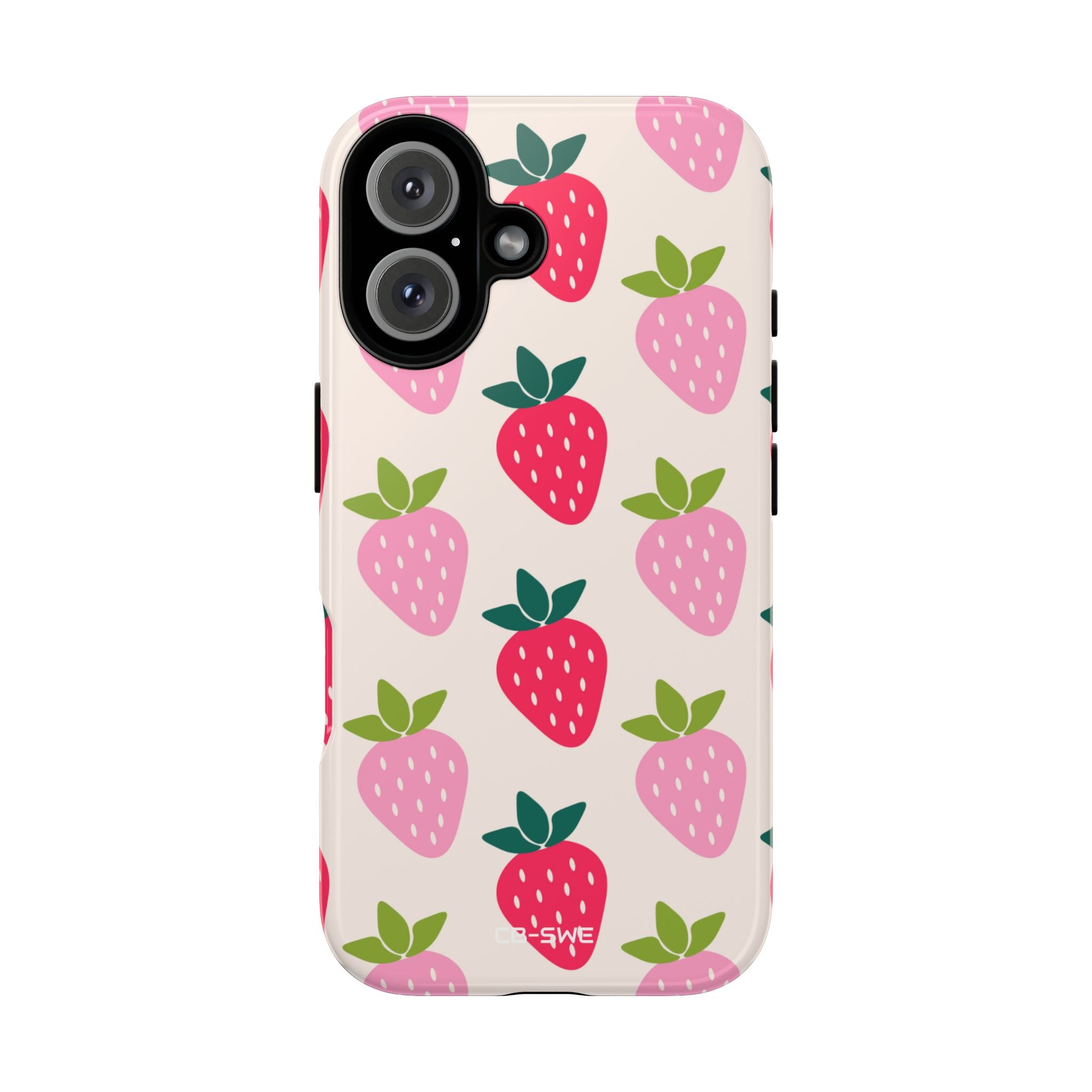 Vibrant Strawberry Rhythm - iPhone Case